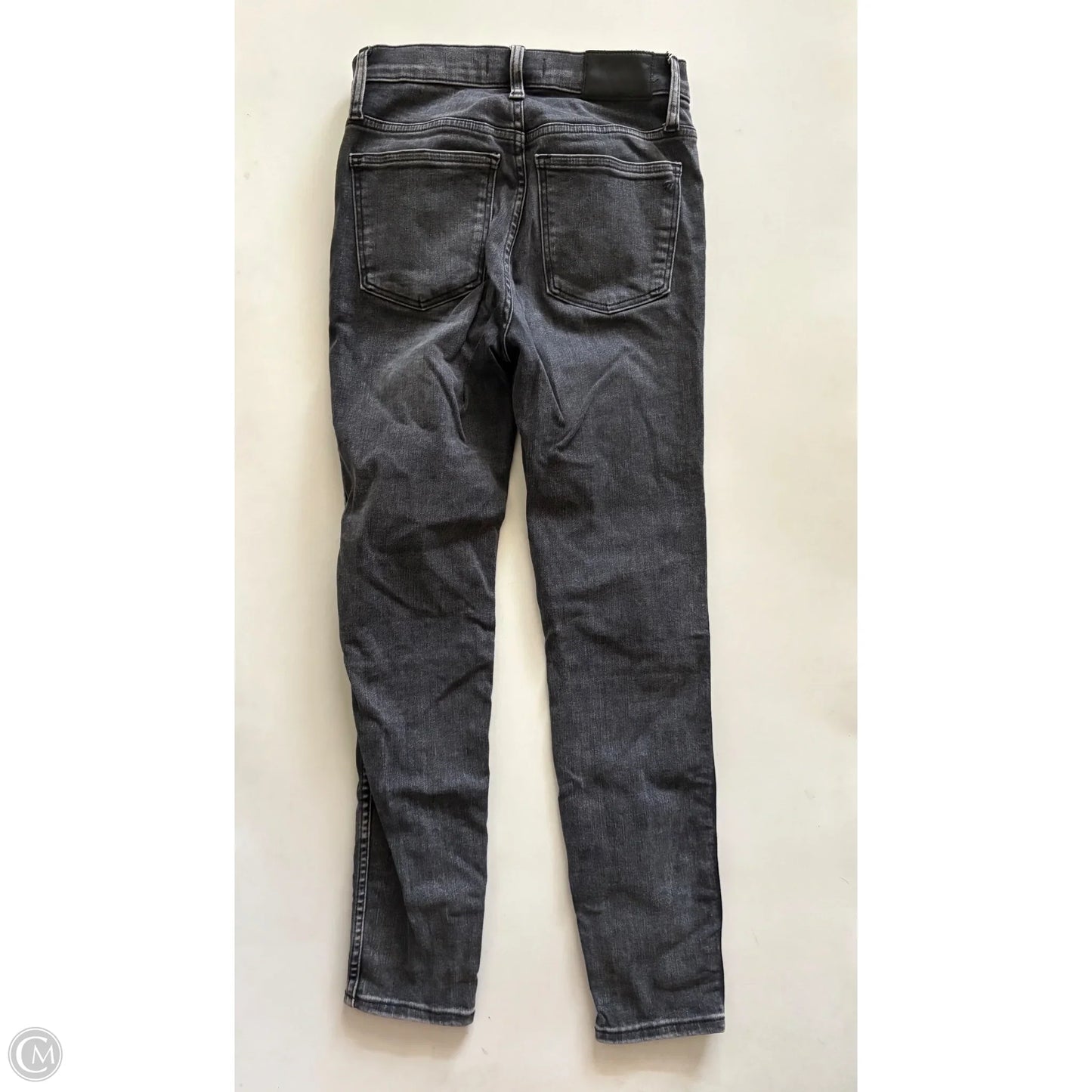 Jeans Skinny By Madewell In Black, Size: 0