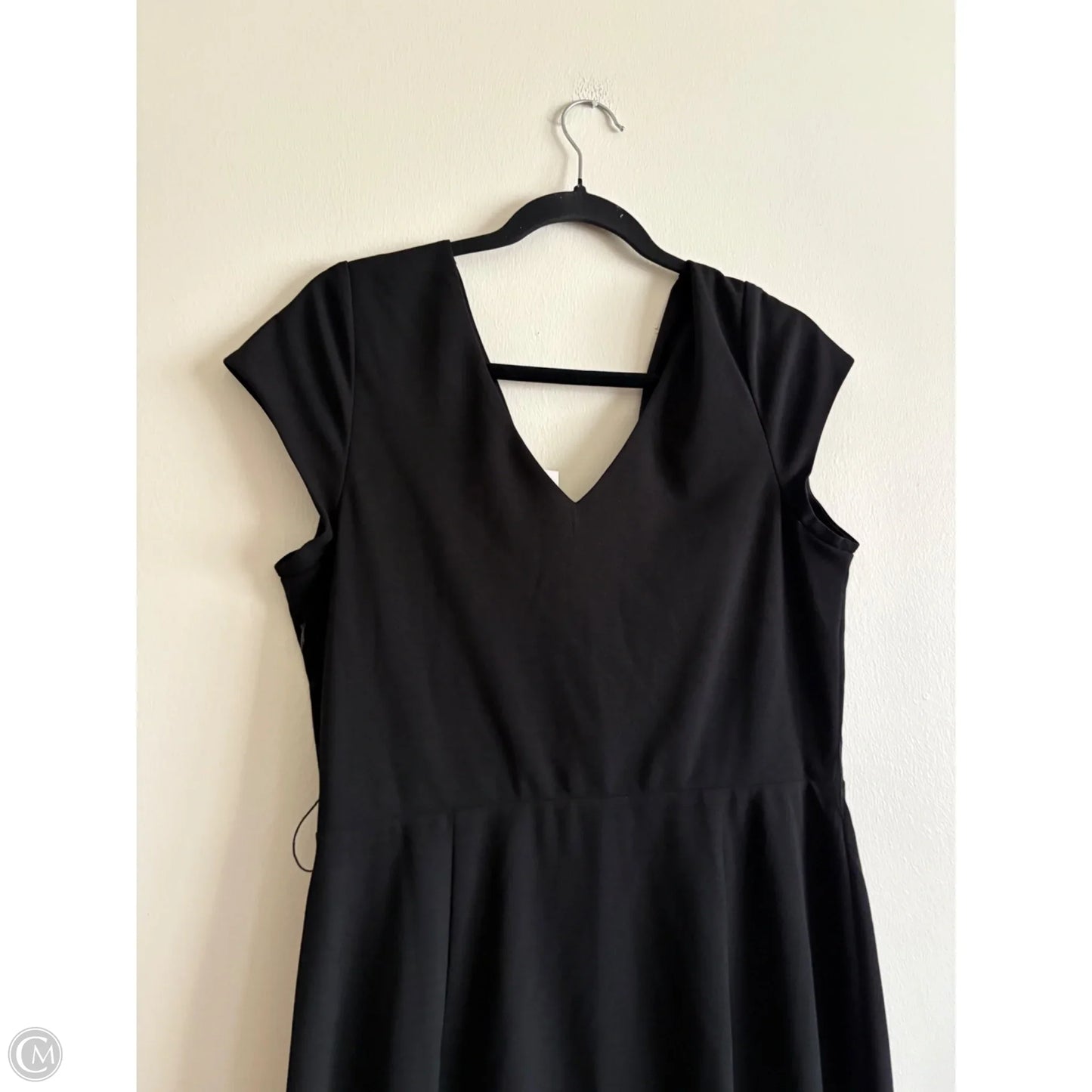 Dress Work By Express In Black, Size: L
