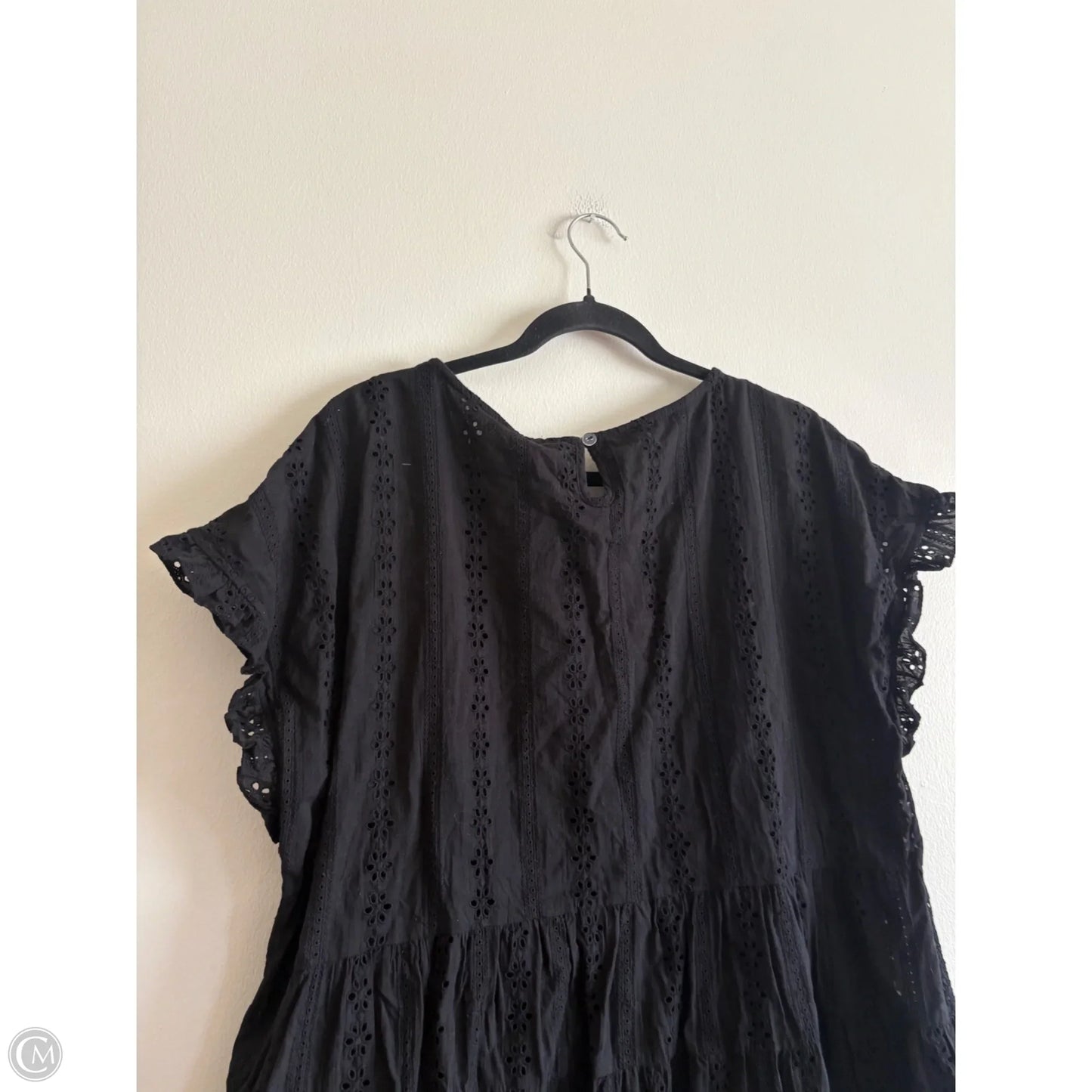Dress Casual Midi By Arula In Black, Size: 2x