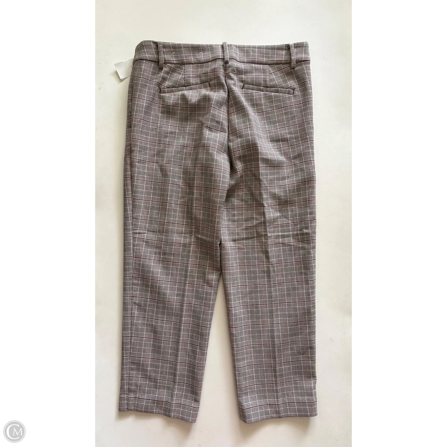 Pants Dress By Loft In Plaid Pattern, Size: 8p