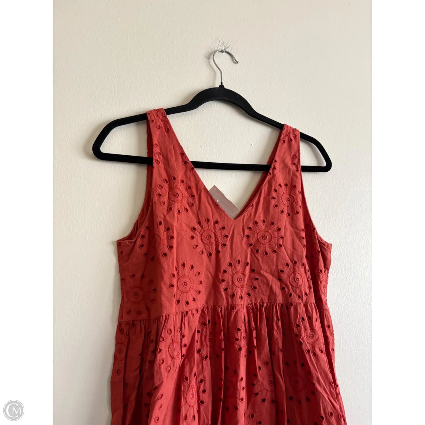 Dress Casual Midi By Loft In Orange, Size: Xs