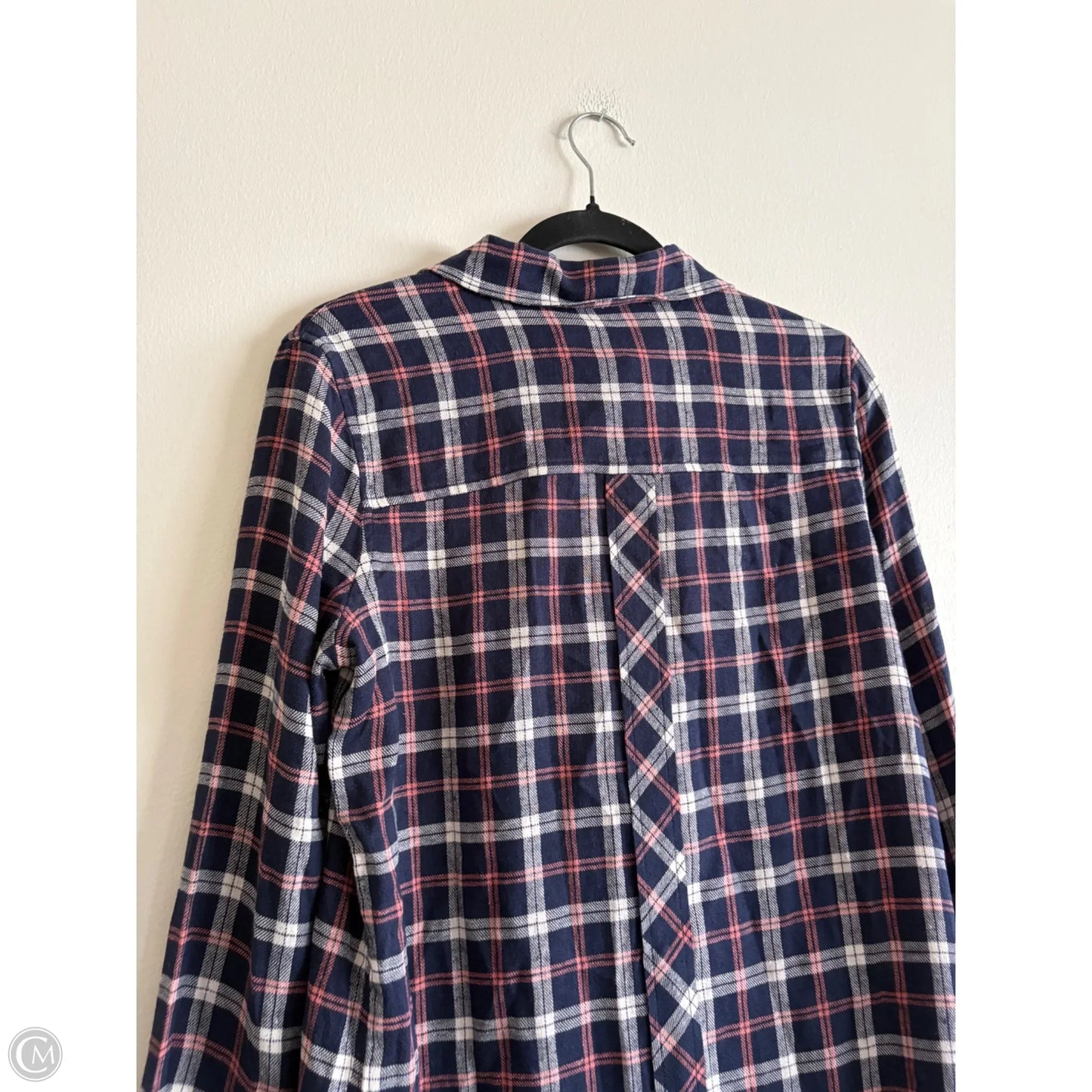 Dress Casual Midi By Southern Tide In Plaid Pattern, Size: M