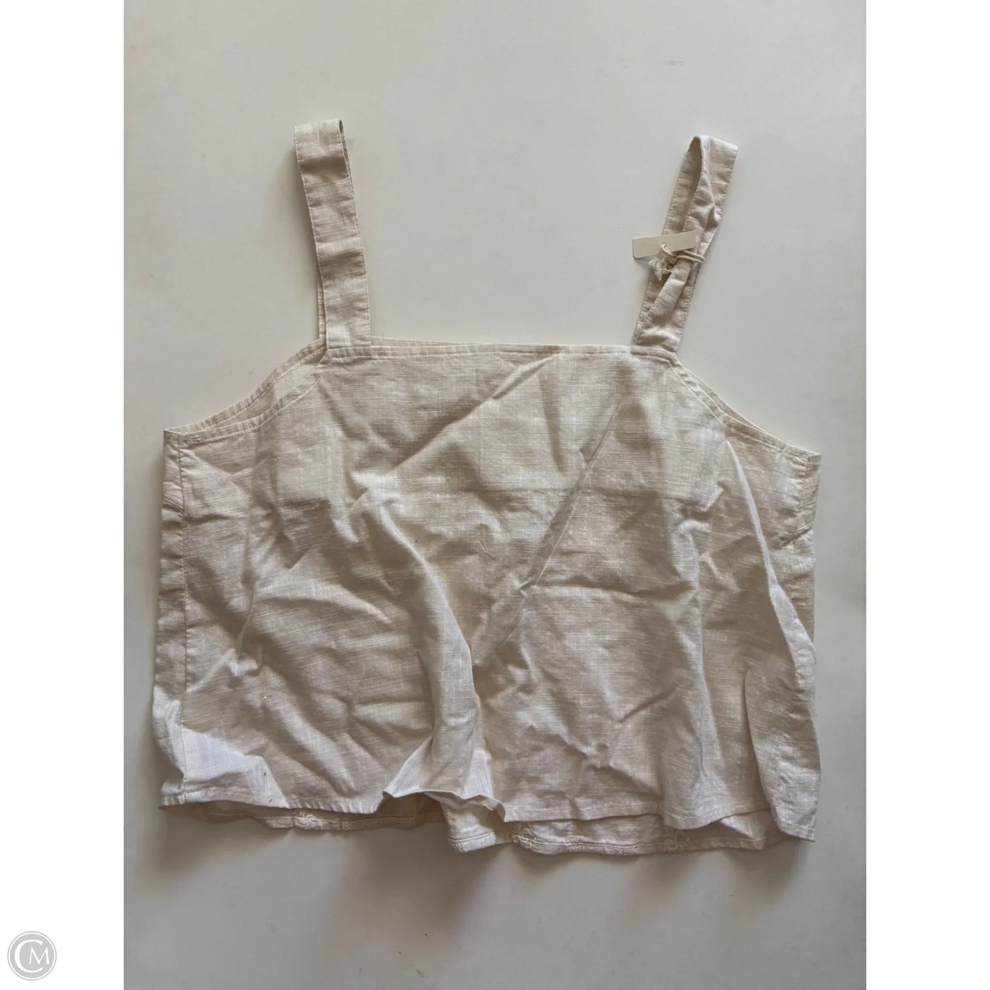 Tank Top By Anna In Cream, Size: M