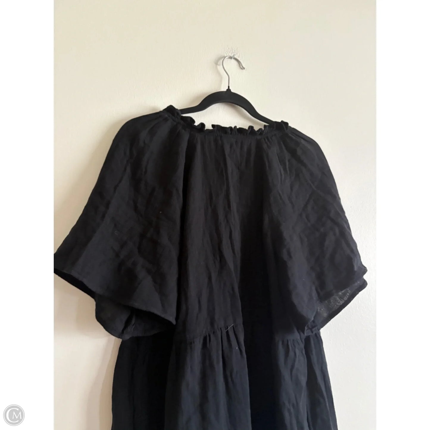 Dress Casual Midi By Old Navy In Black, Size: Xl