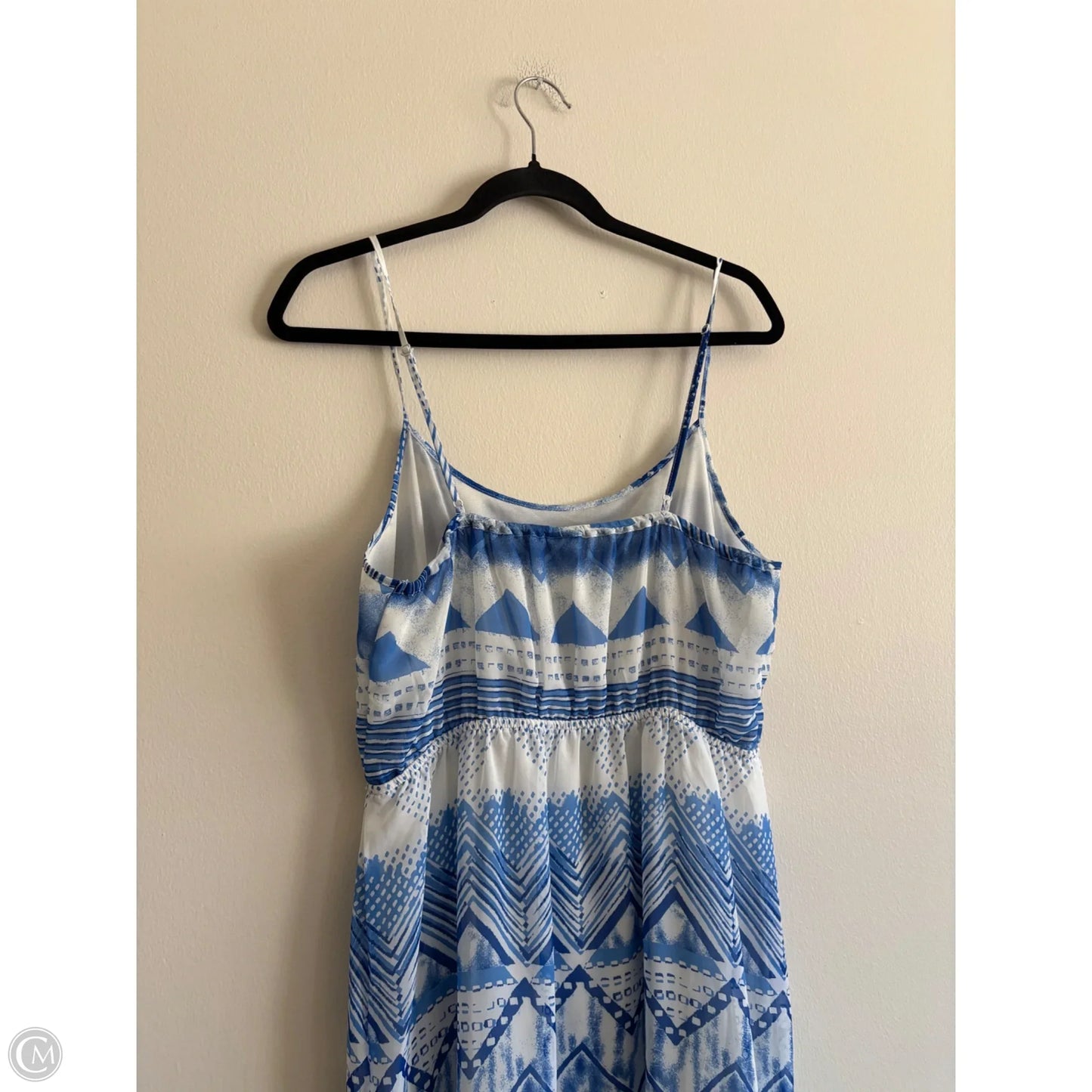 Dress Casual Maxi By Old Navy In Blue, Size: L