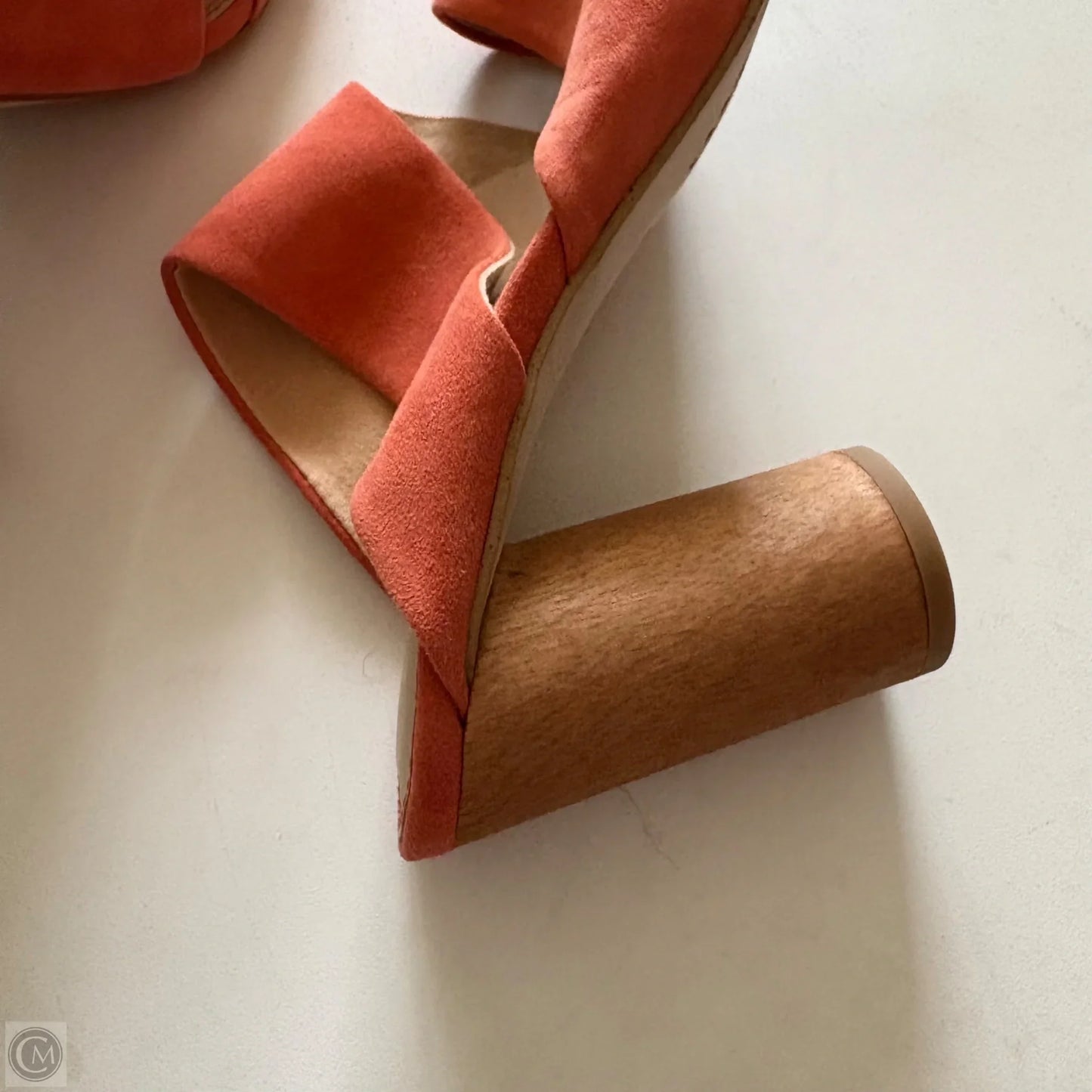 Shoes Heels Block By Splendid In Orange, Size: 8