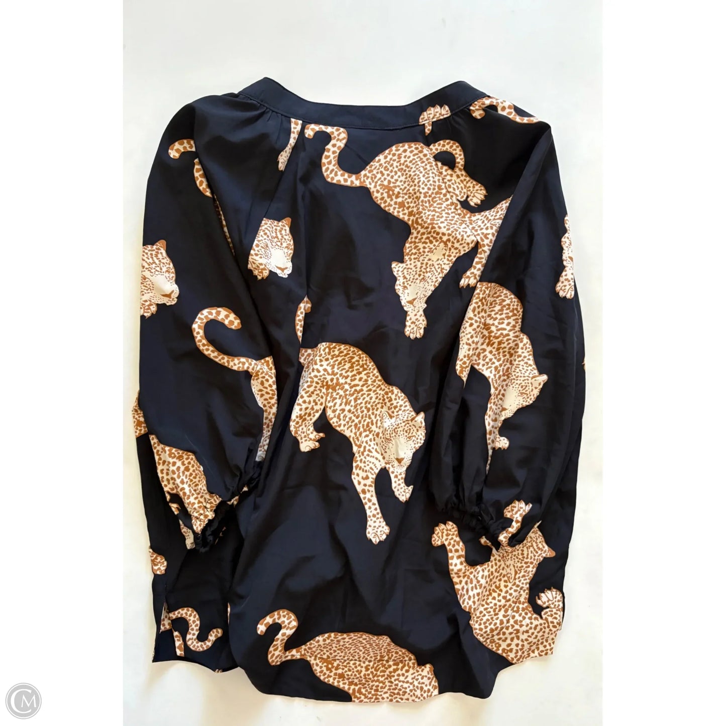 Blouse Long Sleeve By Umgee In Animal Print, Size: 2x