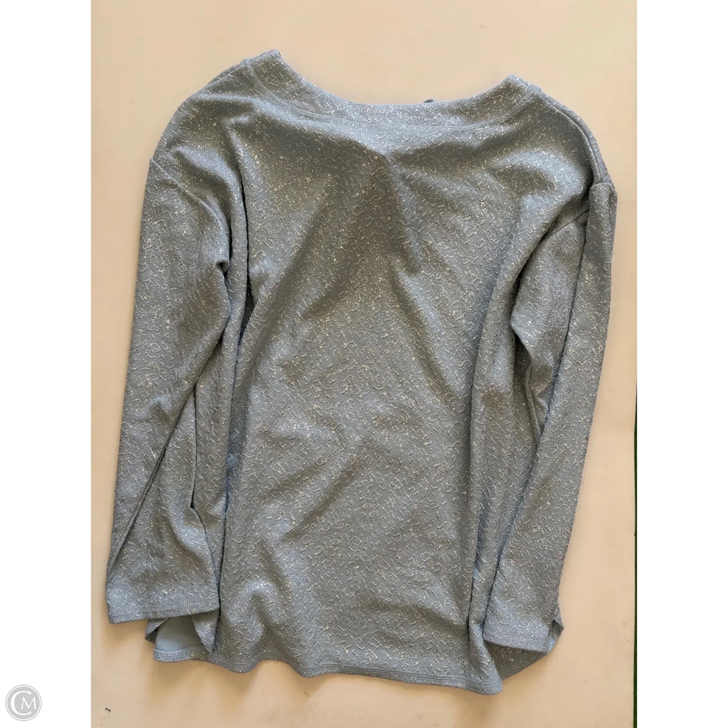 Top Long Sleeve By Ruby Rd In Blue, Size: L