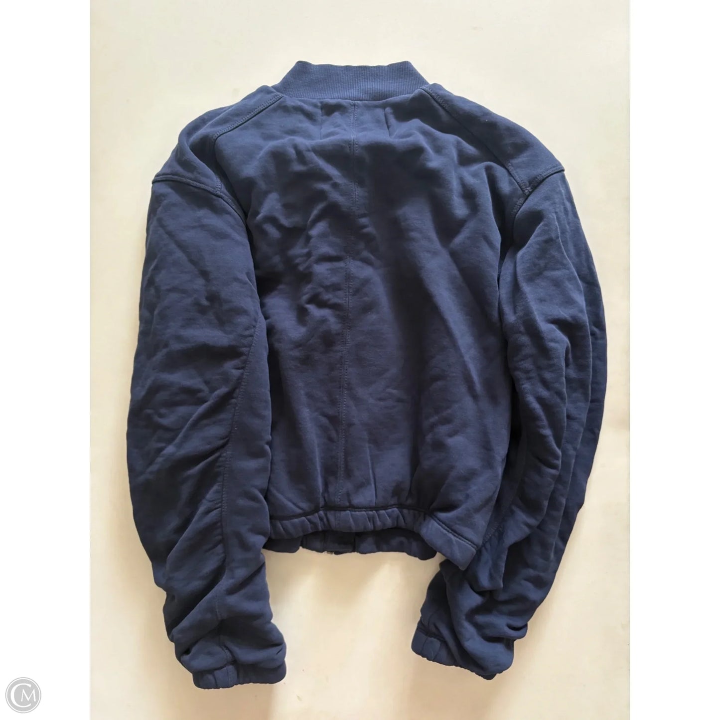 Jacket Puffer & Quilted By Pilcro In Navy, Size: Xs