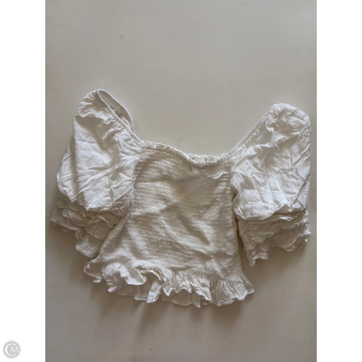 Top Short Sleeve By Altard State In White, Size: M