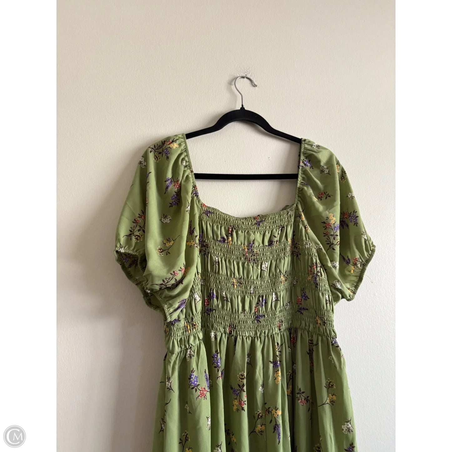Dress Casual Maxi By Hespera In Floral Print, Size: 2x