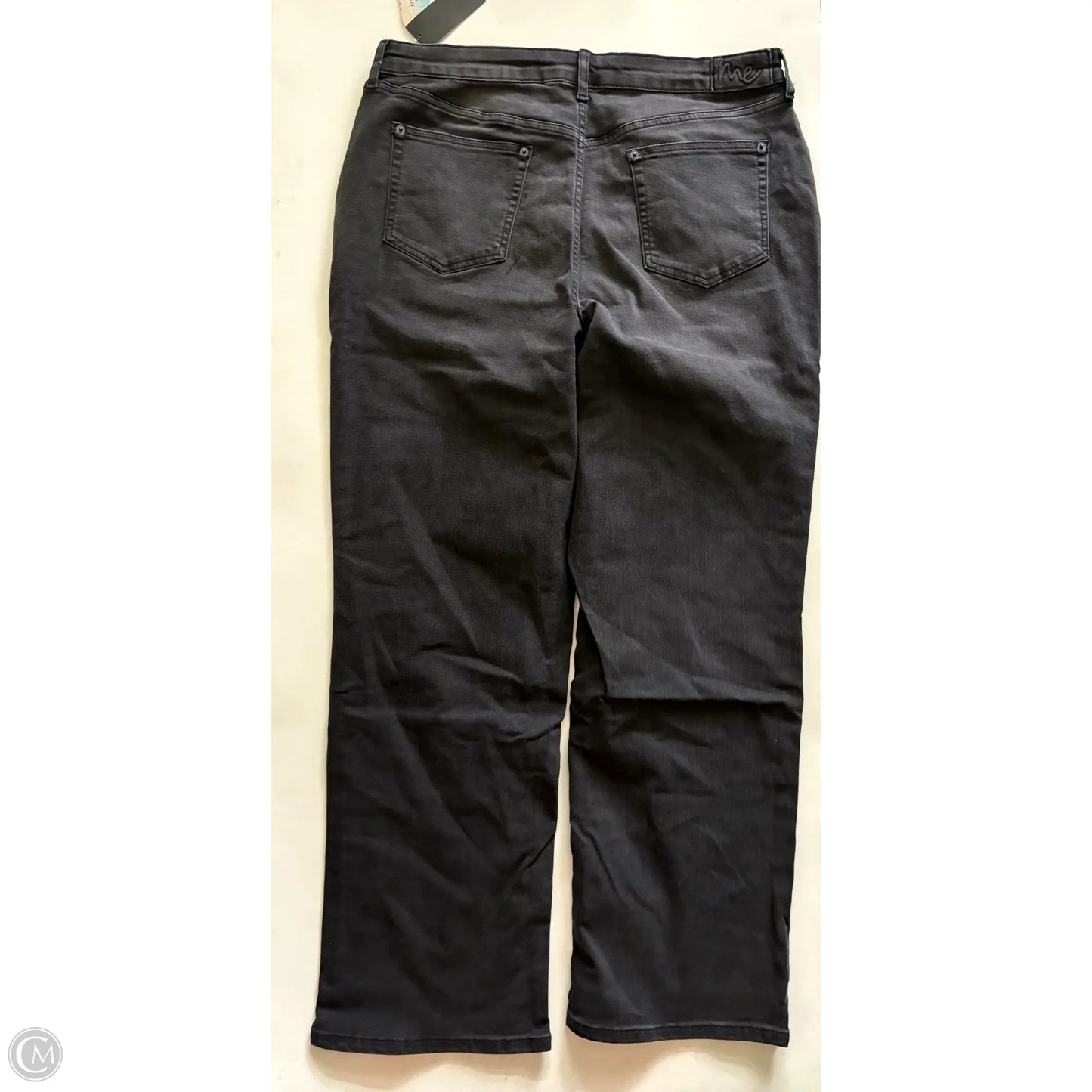 Jeans Straight By Clothes Mentor In Black, Size: 16