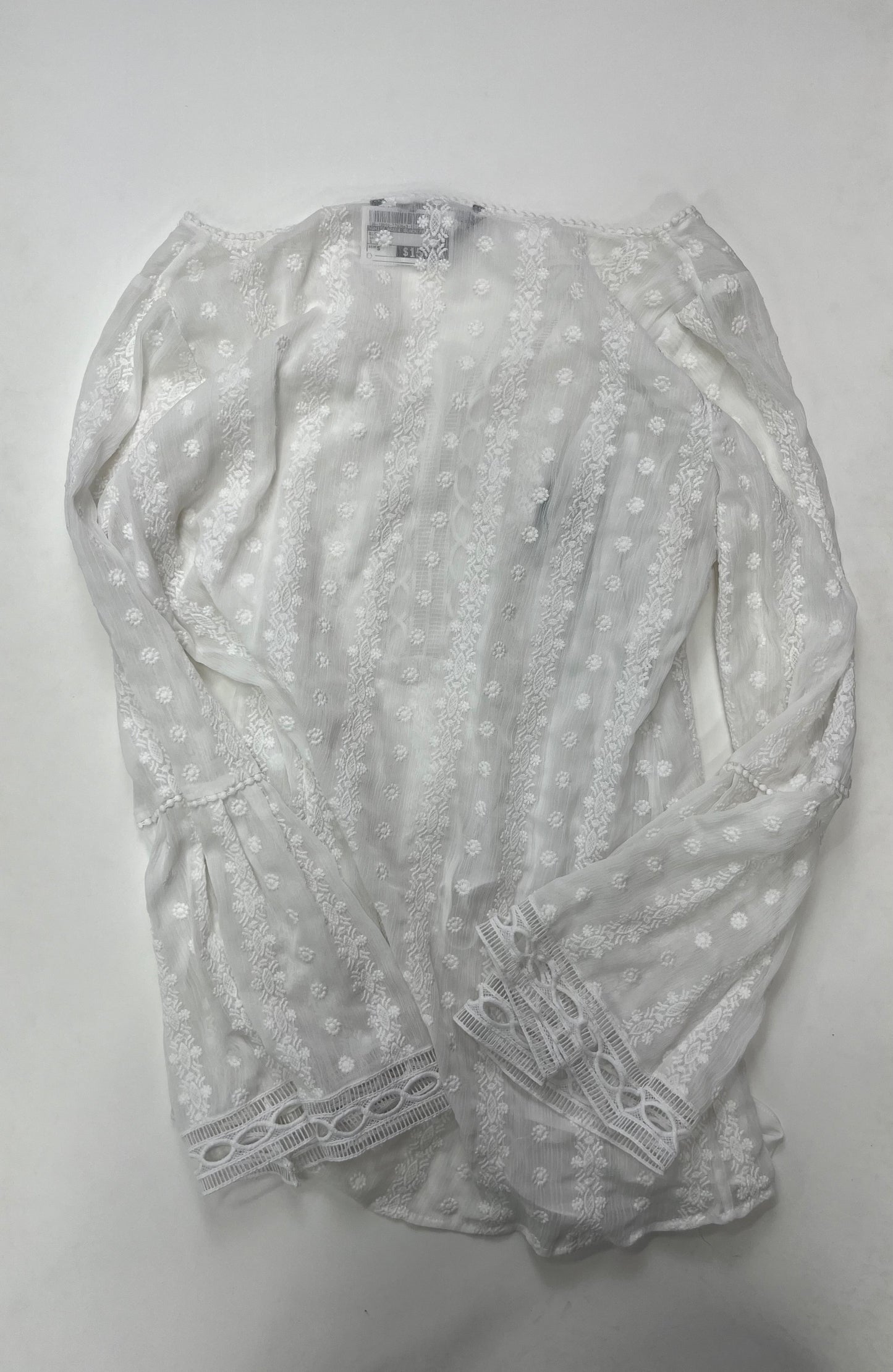 Blouse Long Sleeve By White House Black Market O Size: S