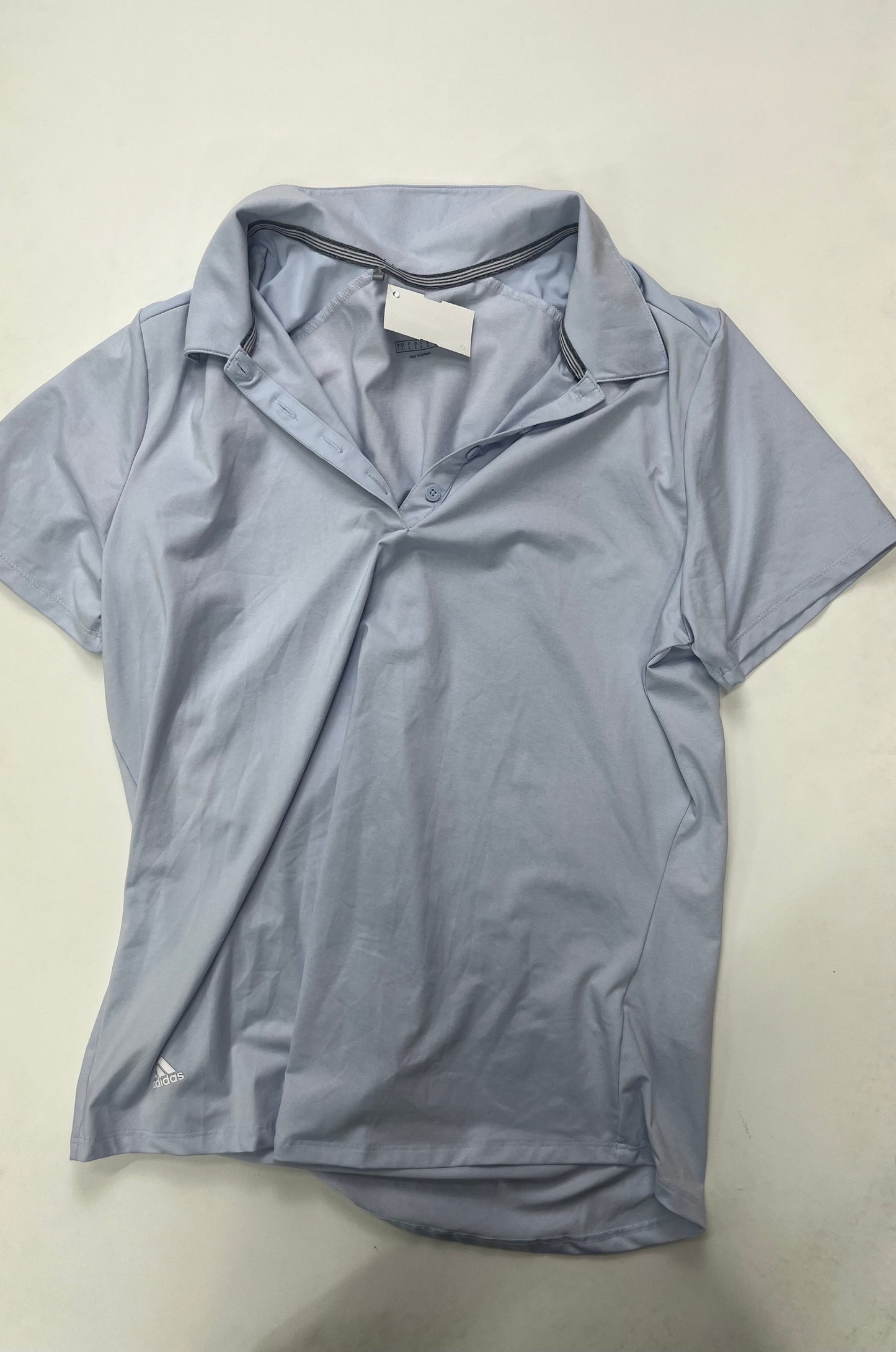 Athletic Top Short Sleeve By Adidas Size: L