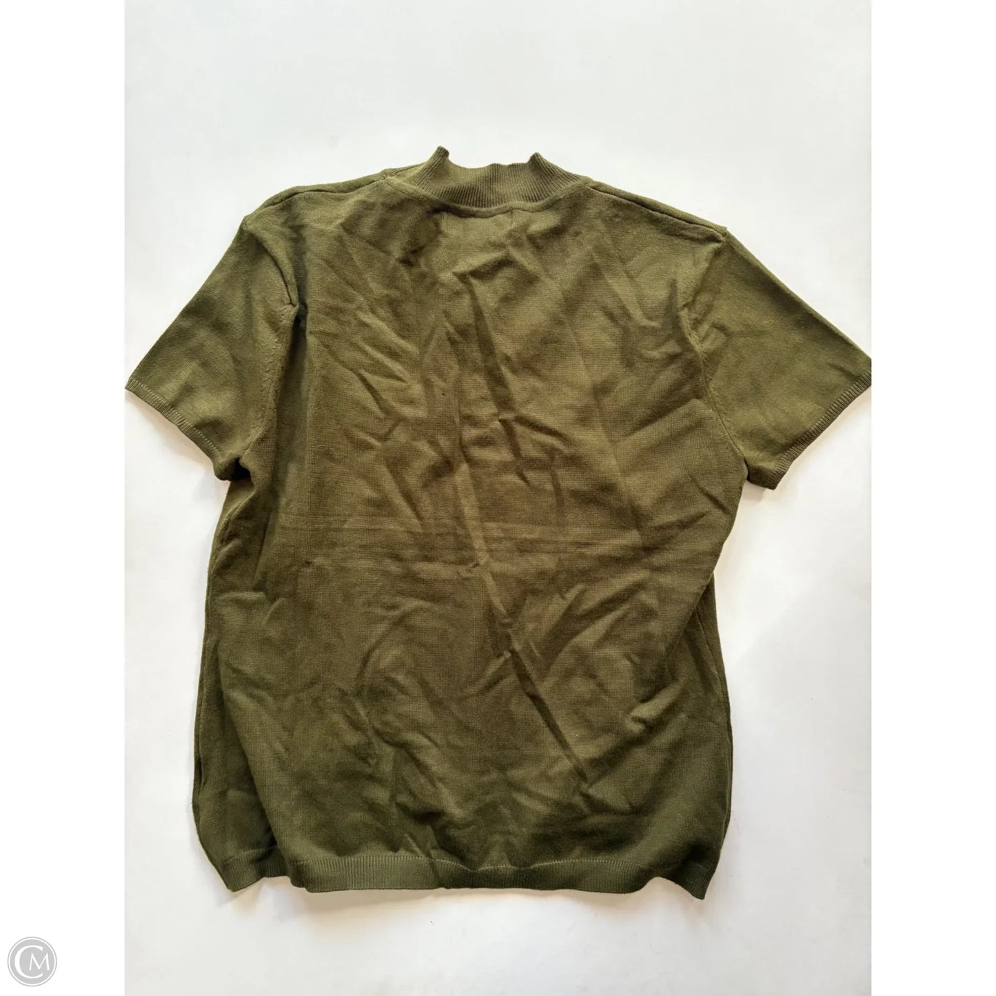 Blouse Long Sleeve By Philosophy In Green, Size: L