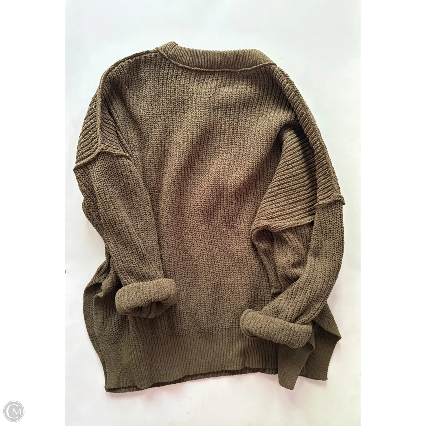 Sweater By Aerie In Green, Size: L