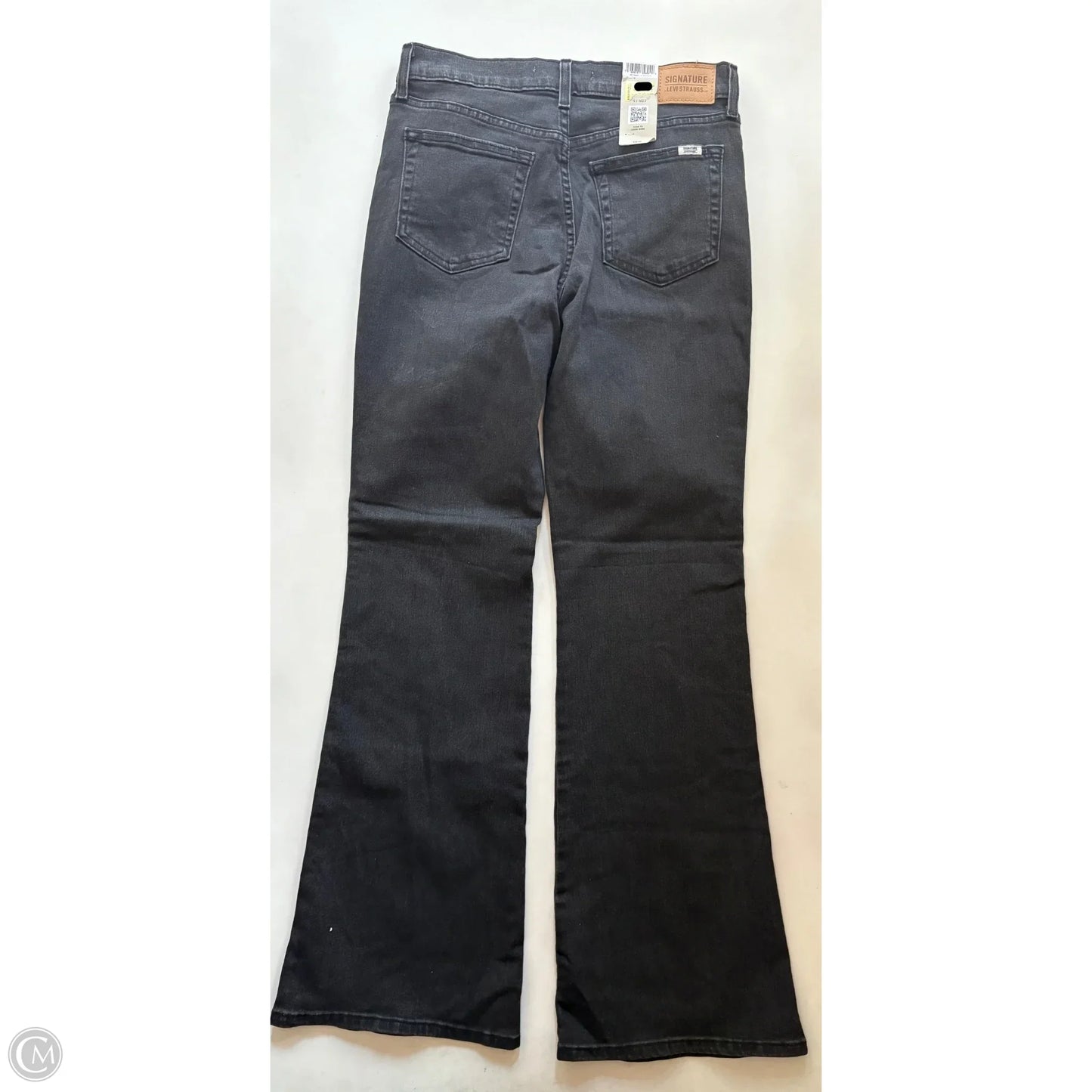 Jeans Boyfriend By Levis In Black, Size: 4