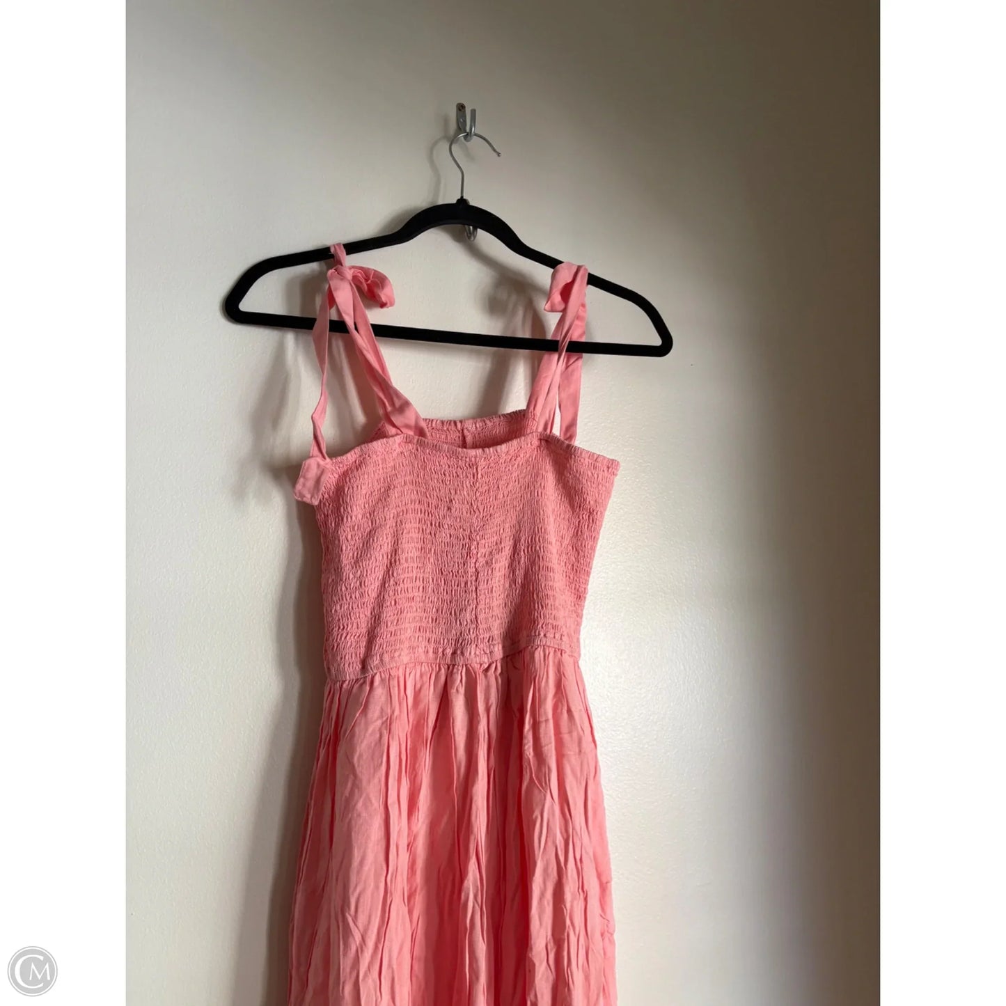 Dress Casual Midi By r. vicimos In Pink, Size: Xl