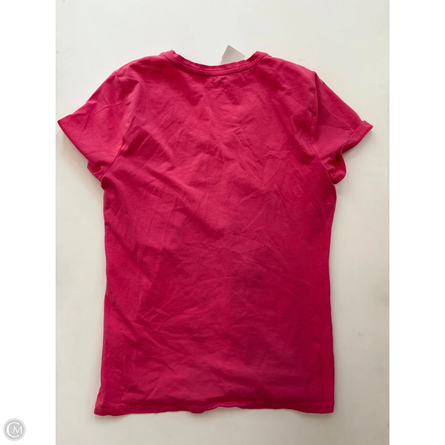 Blouse Short Sleeve By Nautica In Pink, Size: M