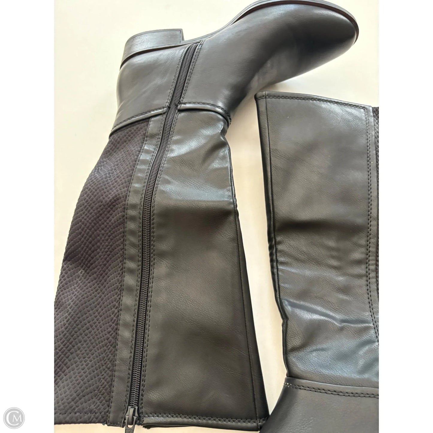 Boots Mid-calf Heels By Bare Traps In Black, Size: 8.5