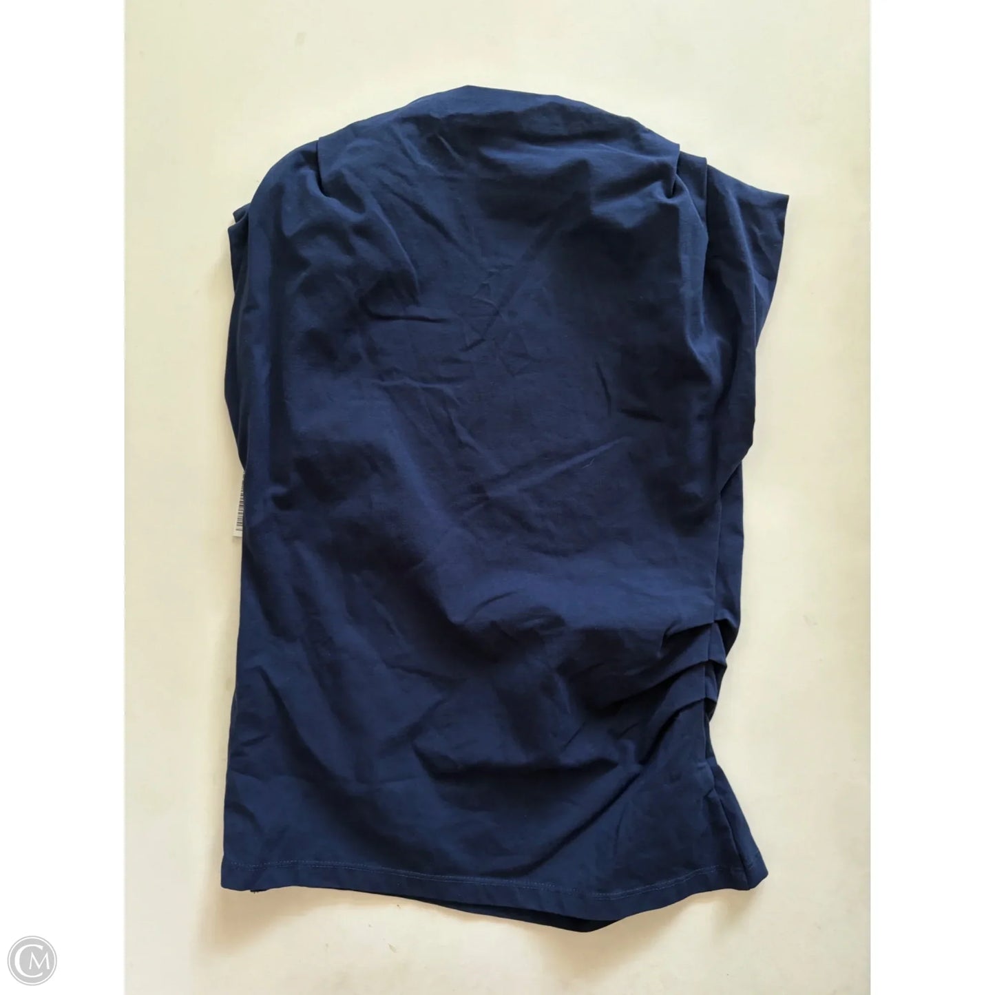 Blouse Sleeveless By Loft In Blue, Size: S