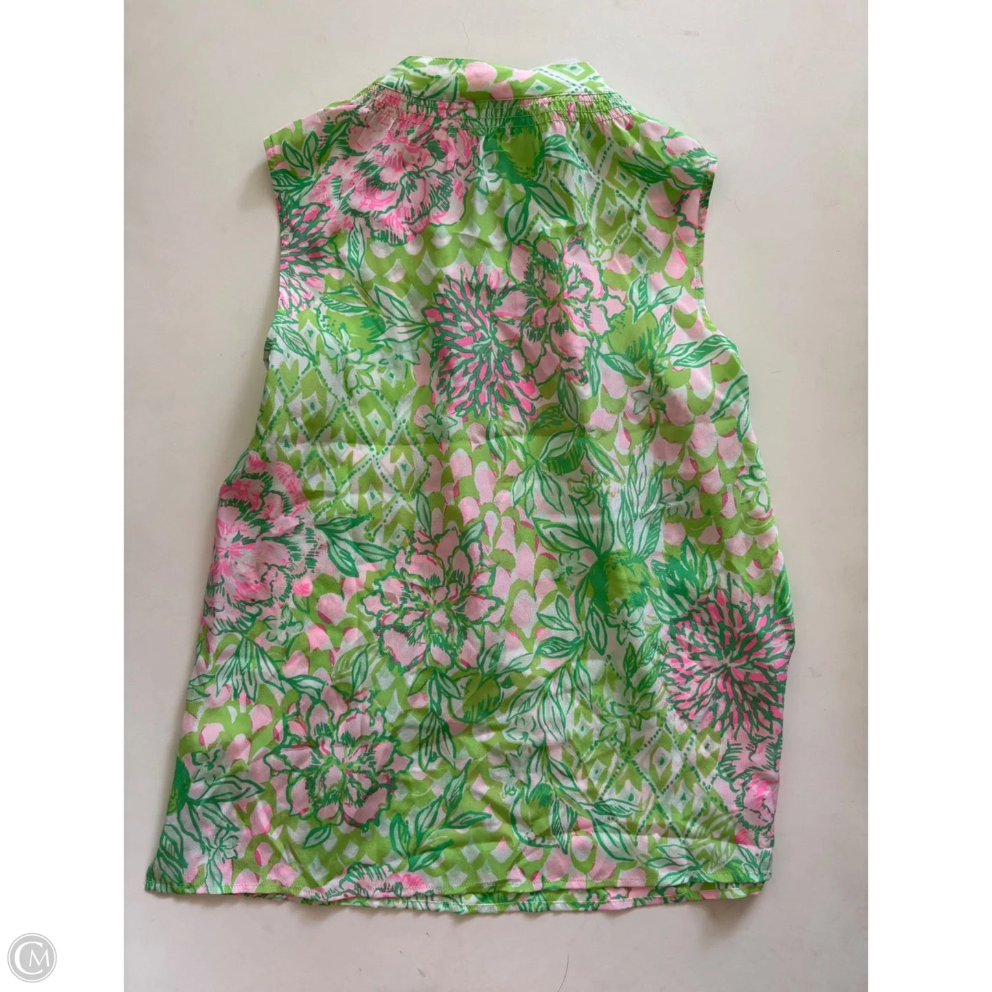 Tank Top Designer By Lilly Pulitzer In Green, Size: Xs