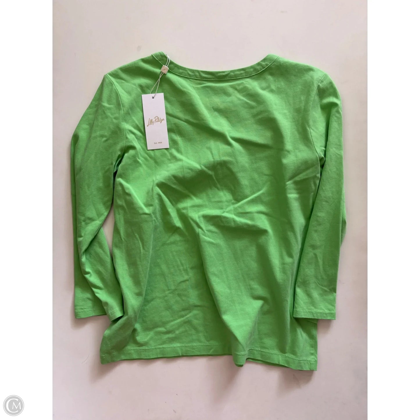 Blouse Designer By Lilly Pulitzer In Green, Size: Xs