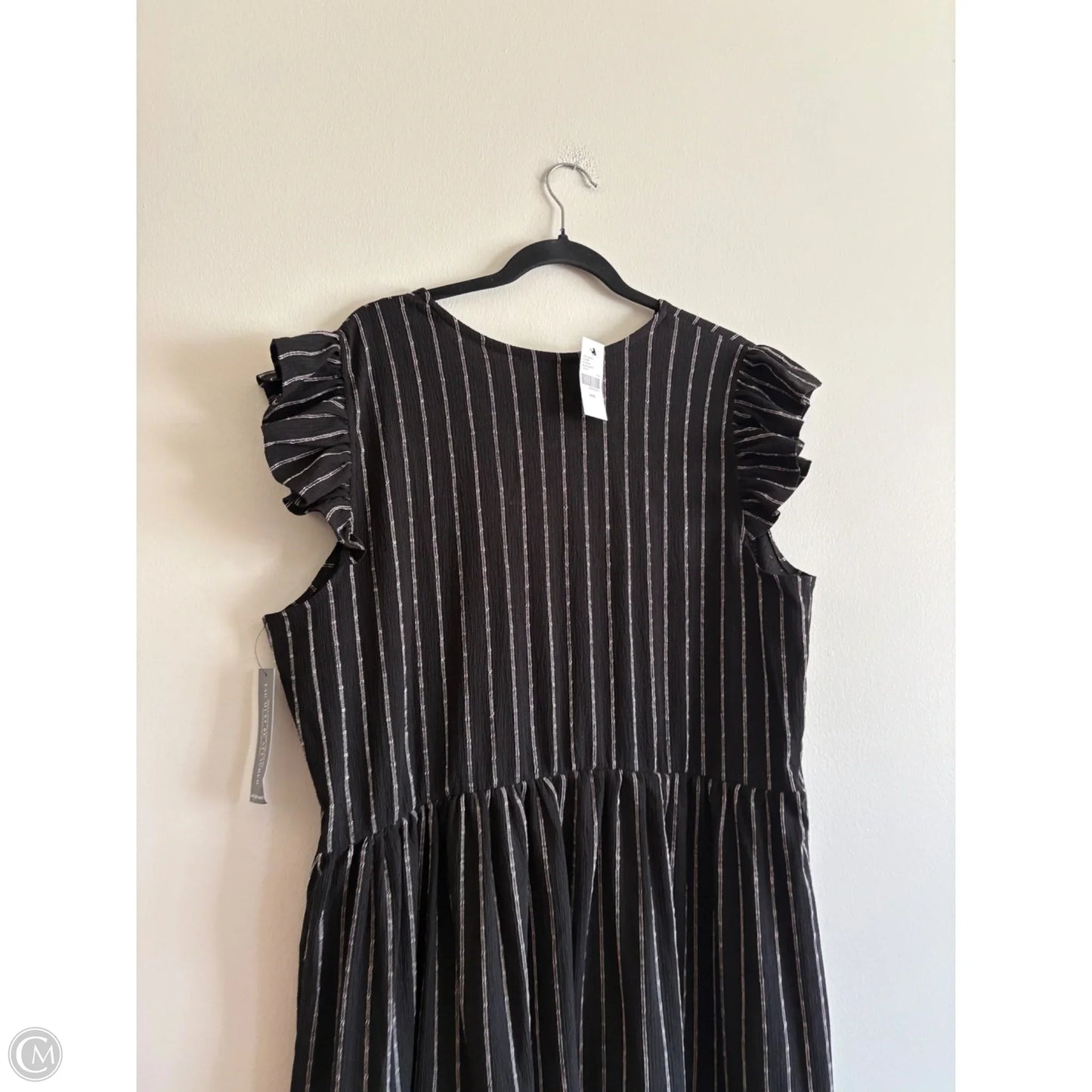 Dress Casual Maxi By Lane Bryant In Black, Size: 18
