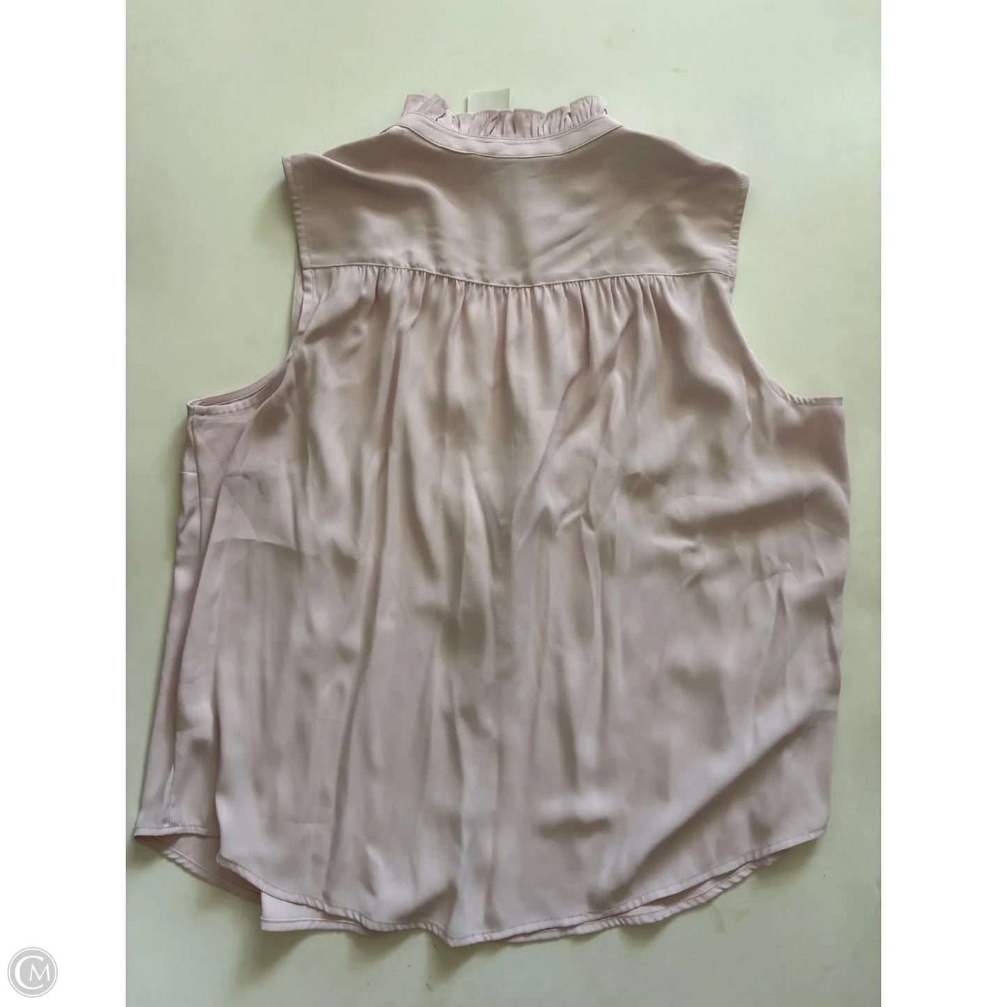 Top Sleeveless By Nine West In Pink, Size: L