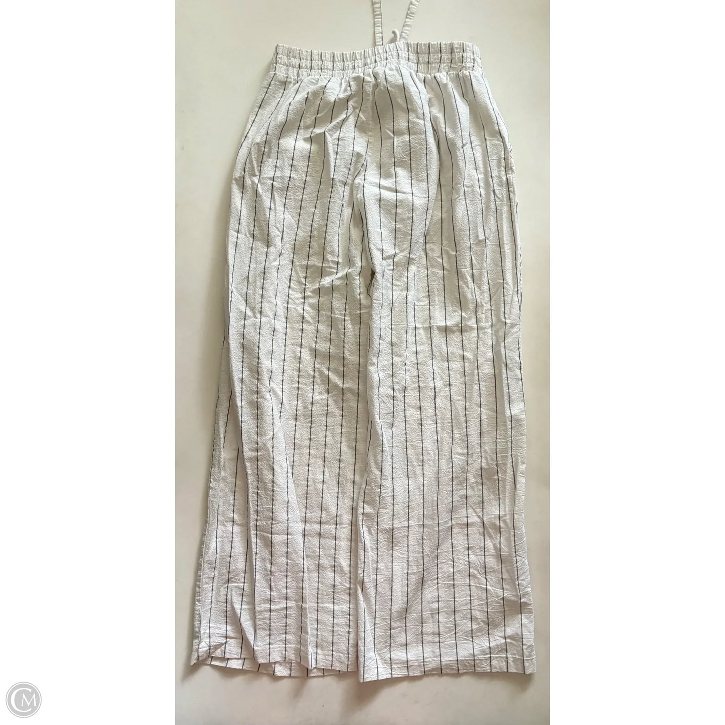 Pants Linen By Sienna Sky In Striped Pattern, Size: L