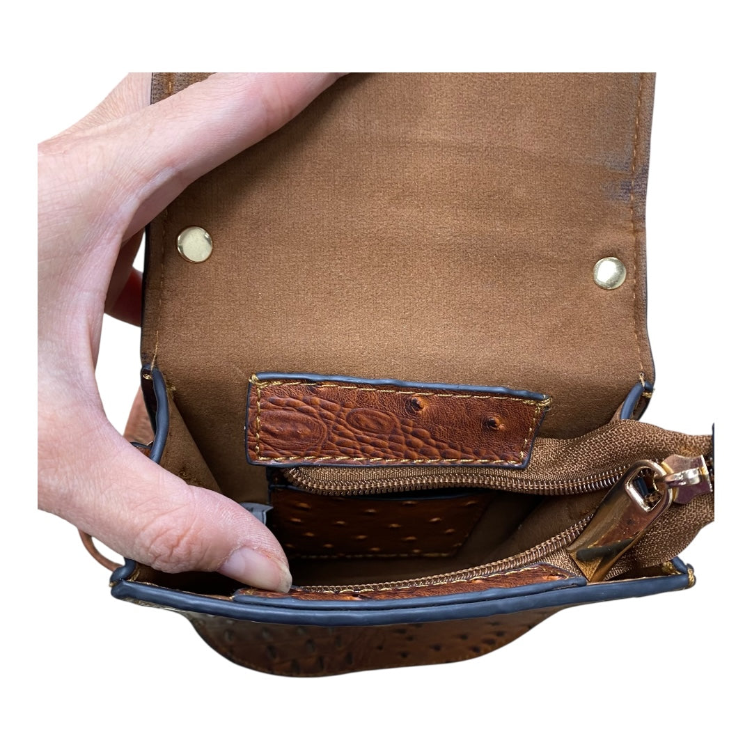 Handbag By Clothes Mentor In Brown, Size:Small