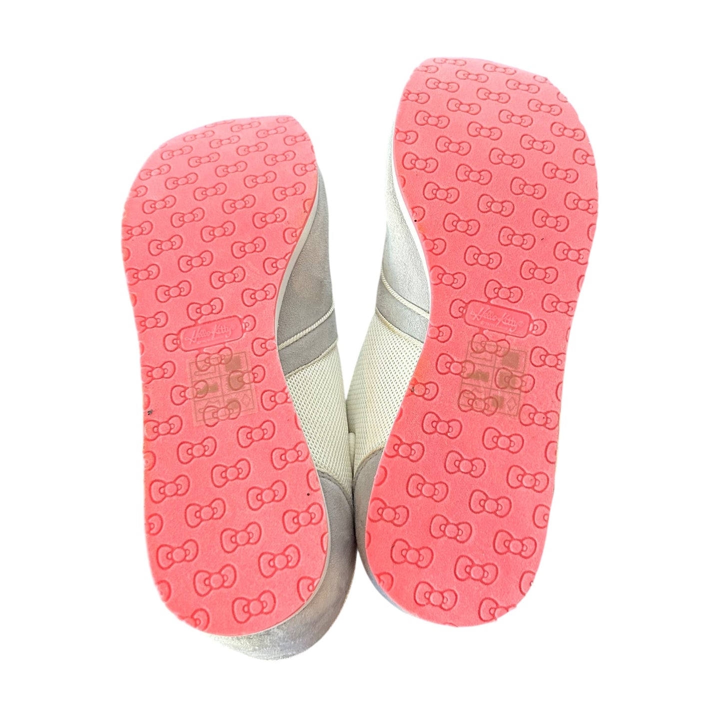 Shoes Sneakers By Hello Kitty In Grey, Size: 10