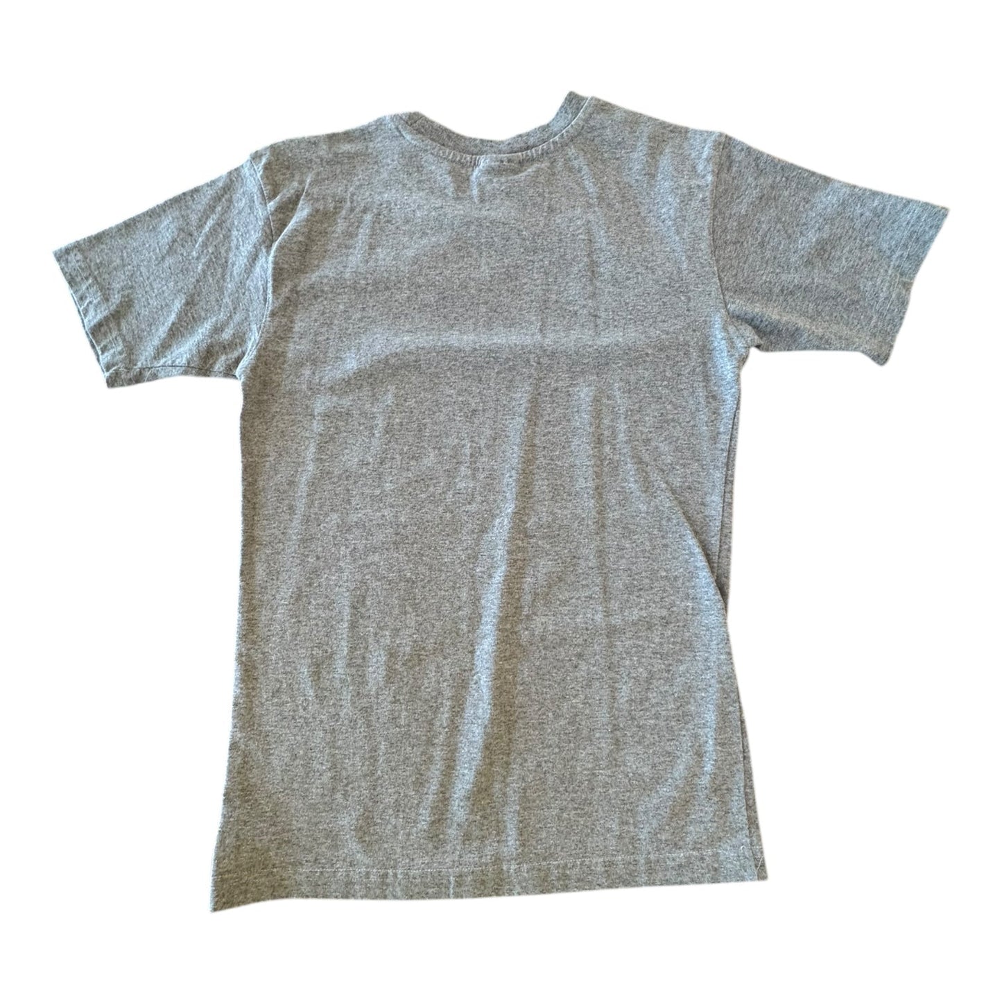 Athletic Top Ss By Reebok In Grey & Purple, Size:L