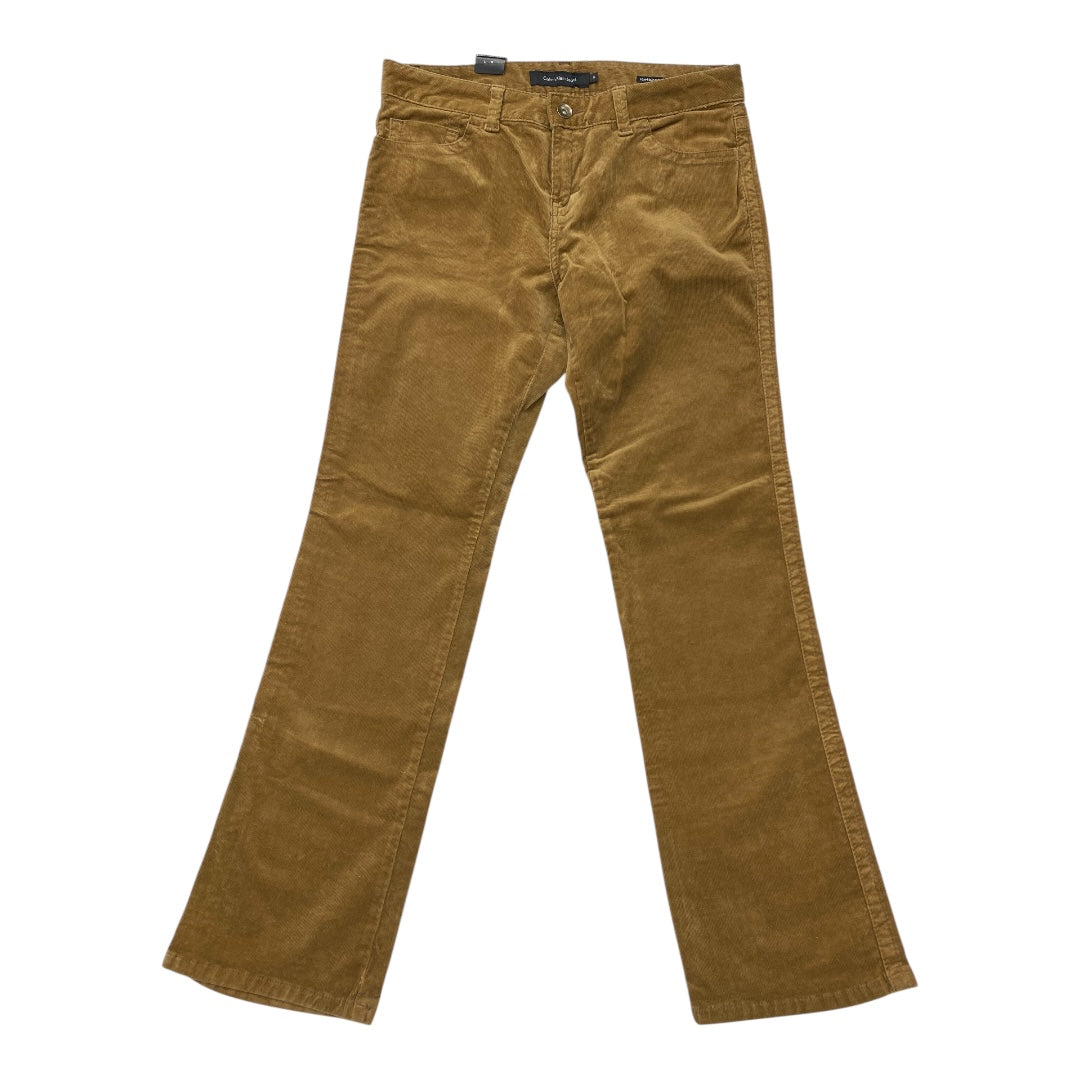 Pants Corduroy By Calvin Klein In Brown, Size:14