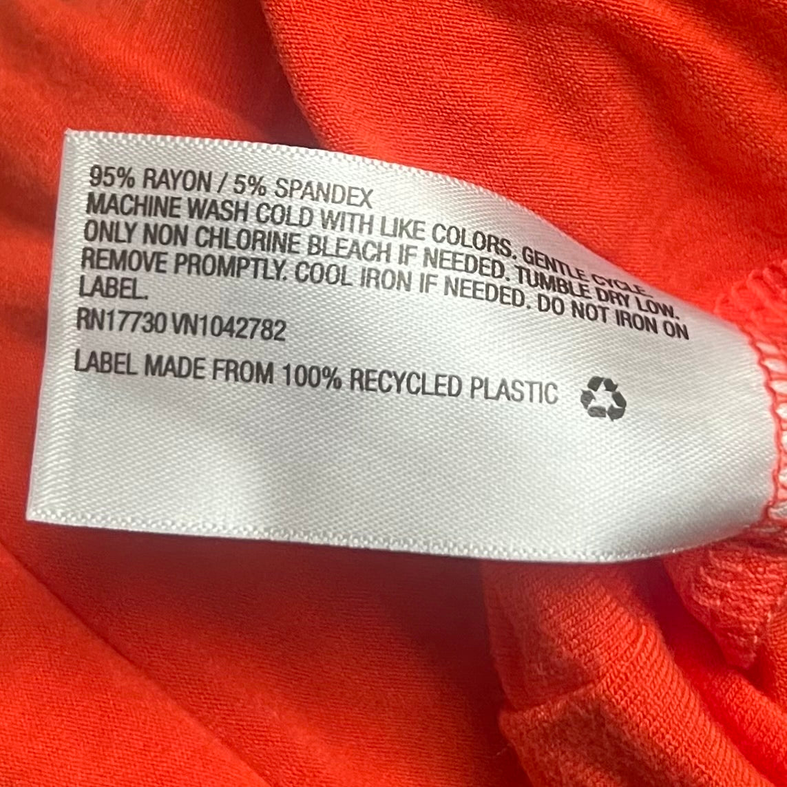 Skirt Midi By Ava & Viv In Orange, Size: 3x