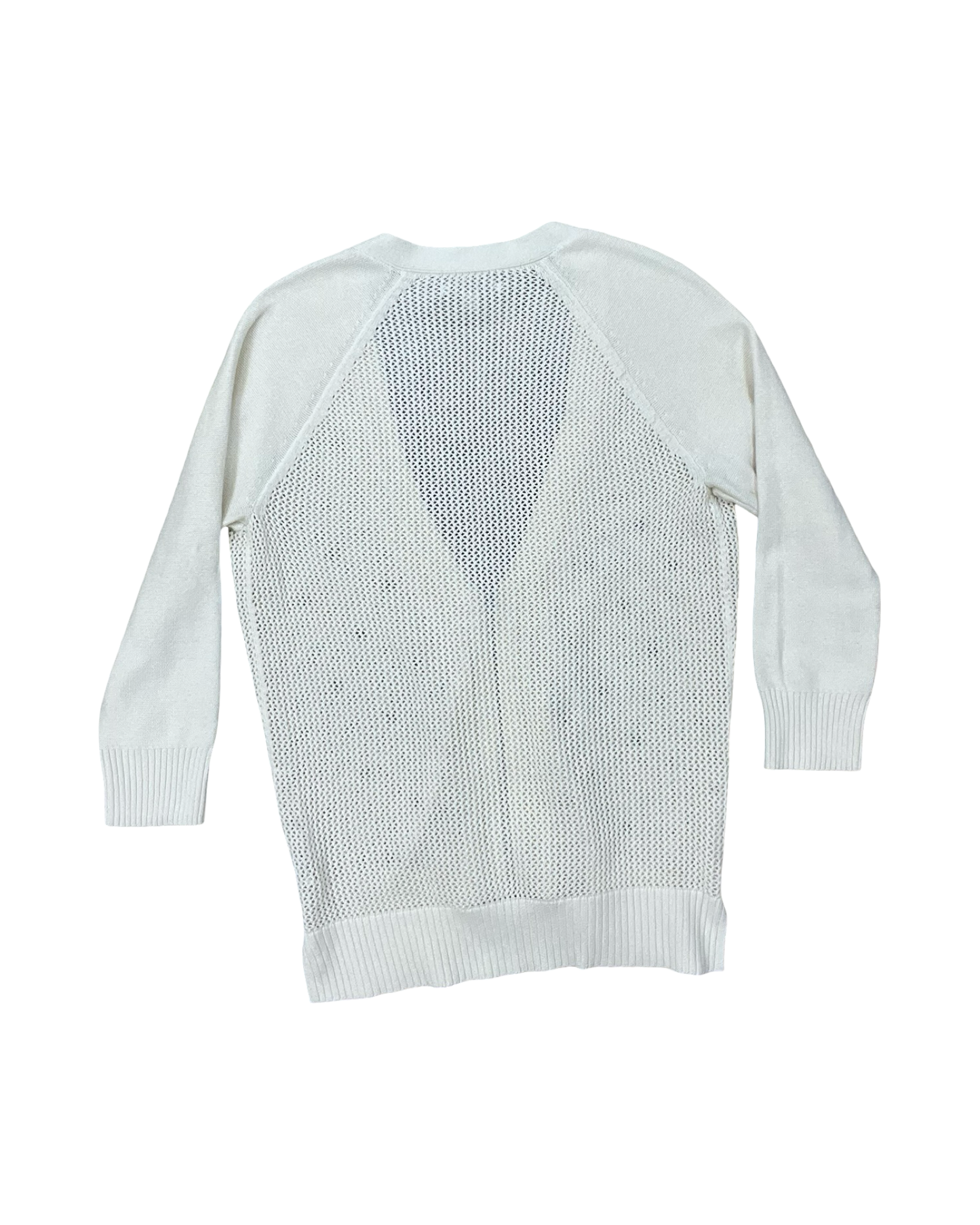 Cardigan By American Eagle In Cream, Size:M