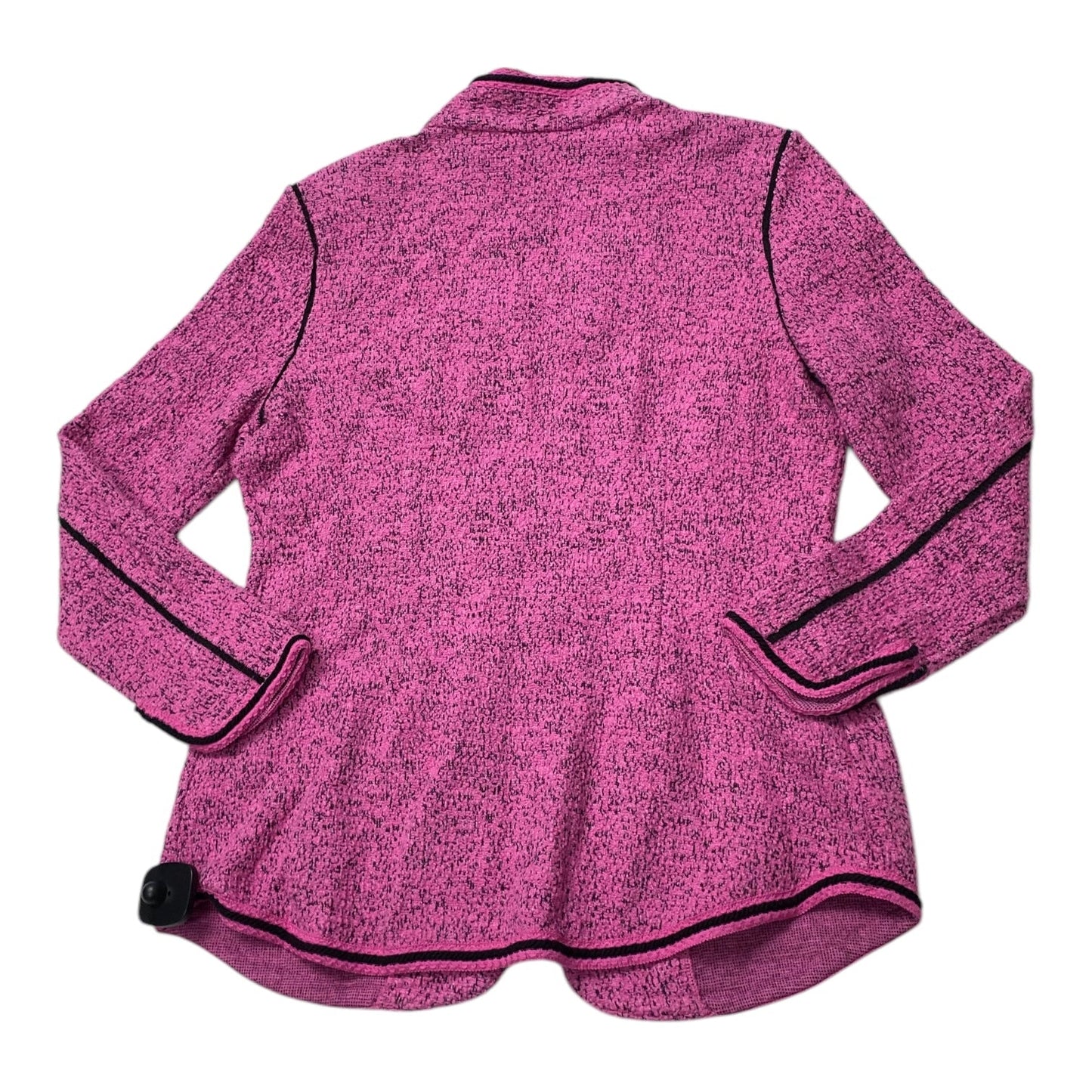 Blazer By Nic + Zoe In Black & Pink, Size:M