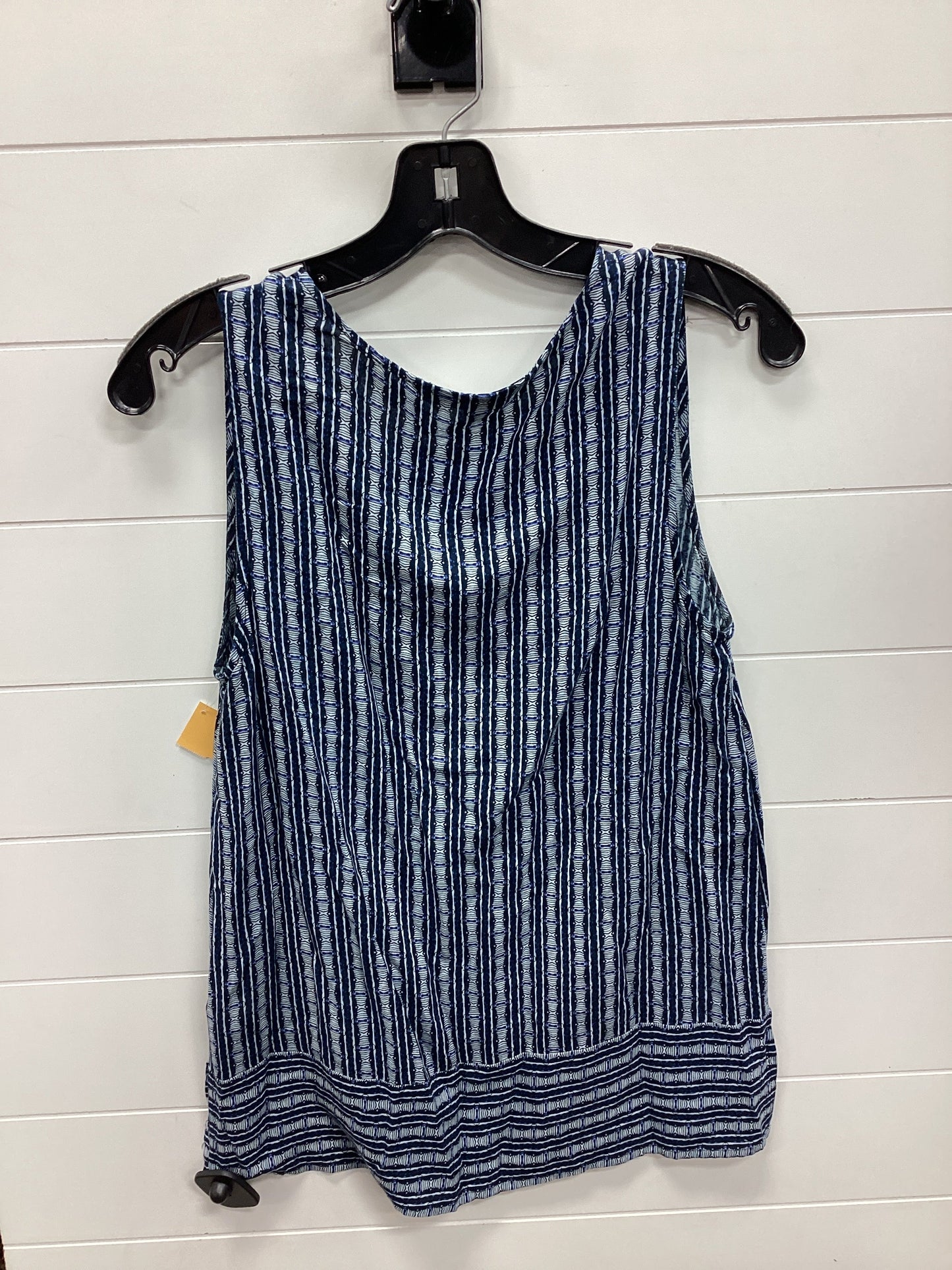 Top Sleeveless By Liverpool In Blue, Size:Xs