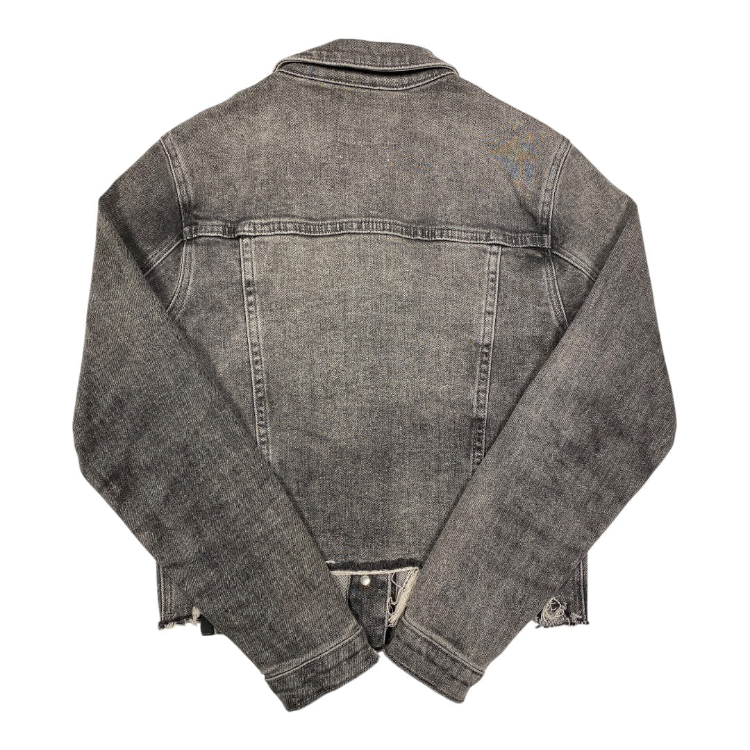 Jacket Denim By Vervet In Grey, Size:Xs