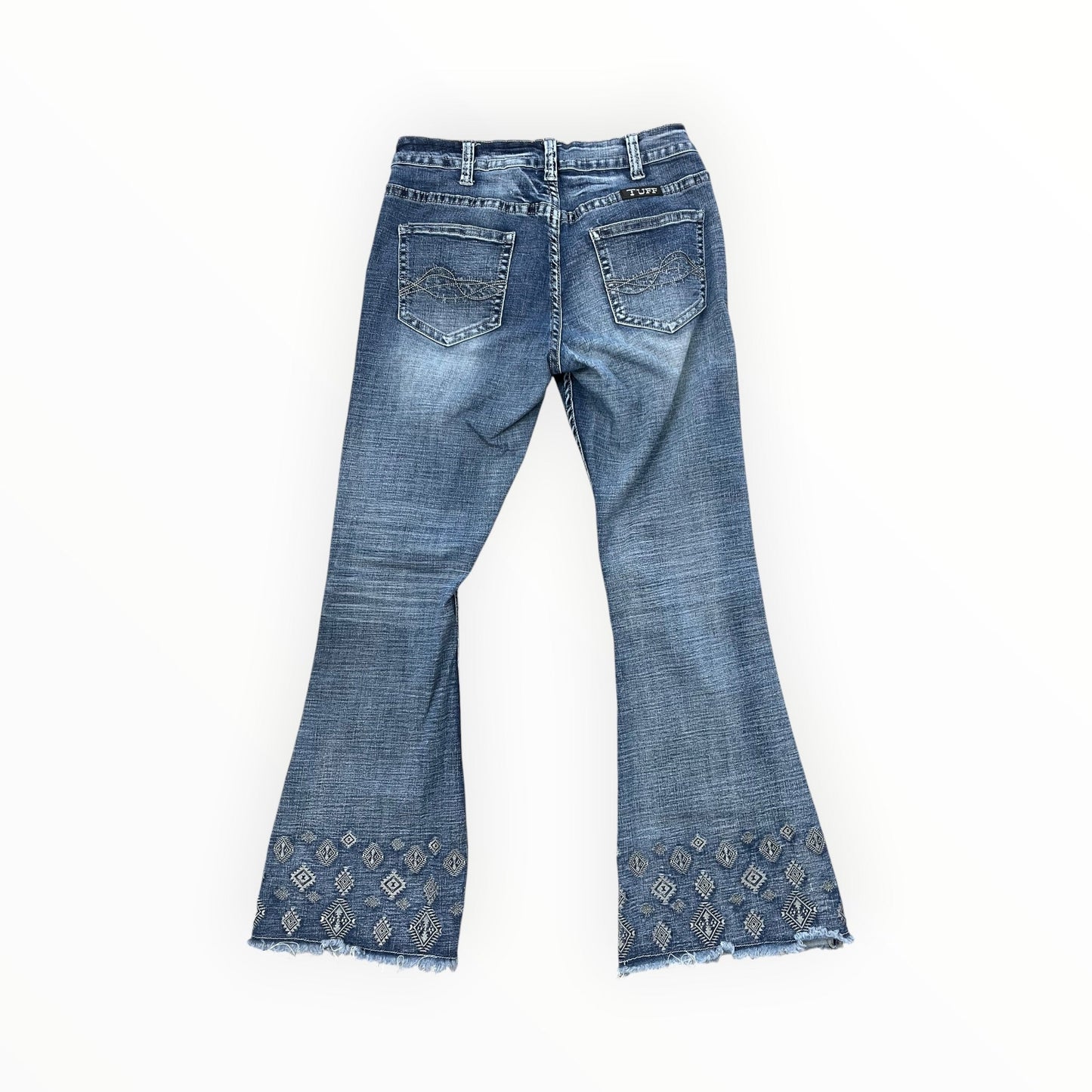Jeans Boot Cut By Clothes Mentor In Blue Denim, Size:10