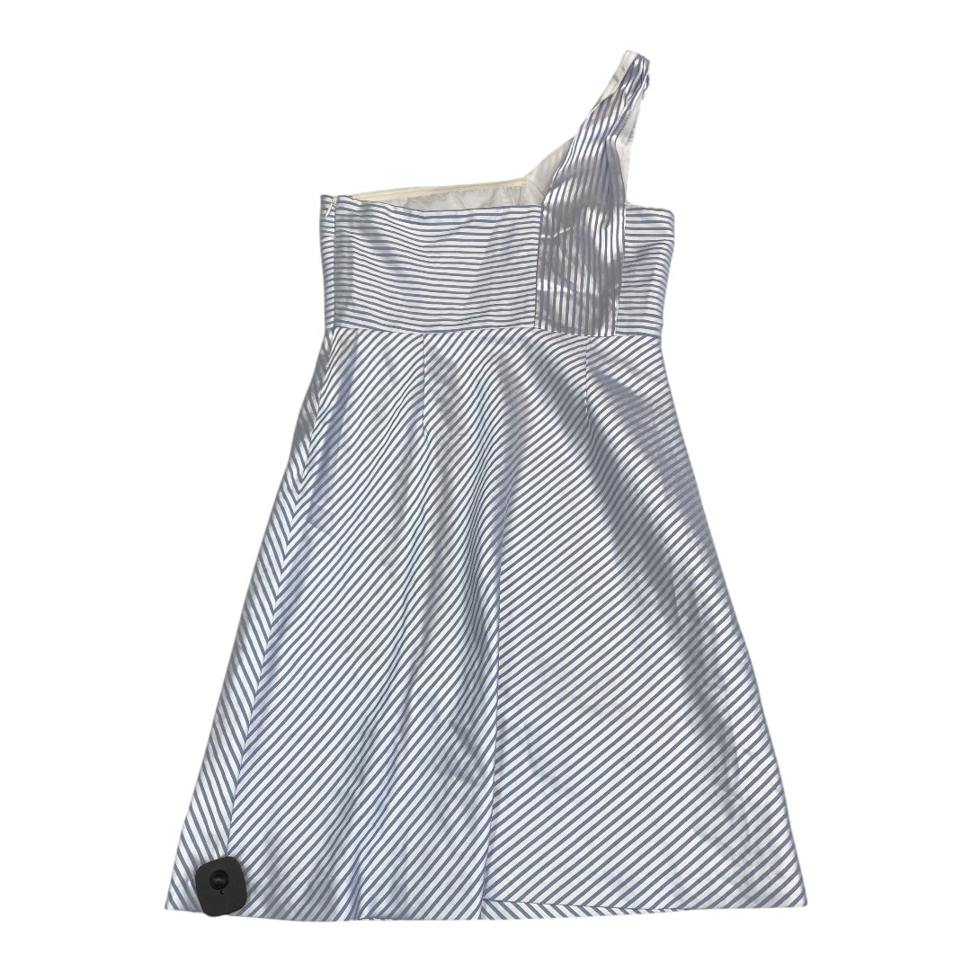 Dress Party Short By Banana Republic In Blue & White, Size:8