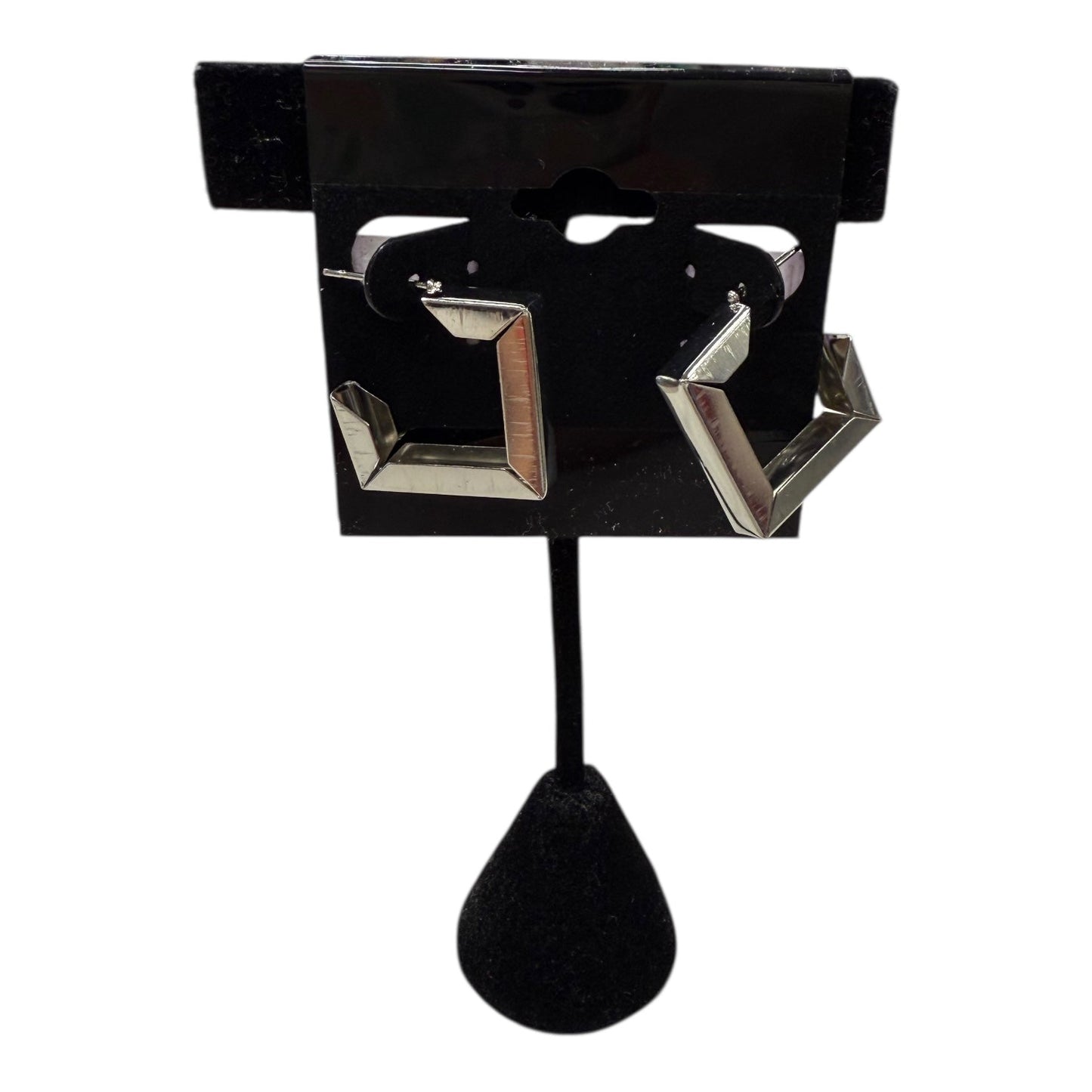 Earrings Other In Silver