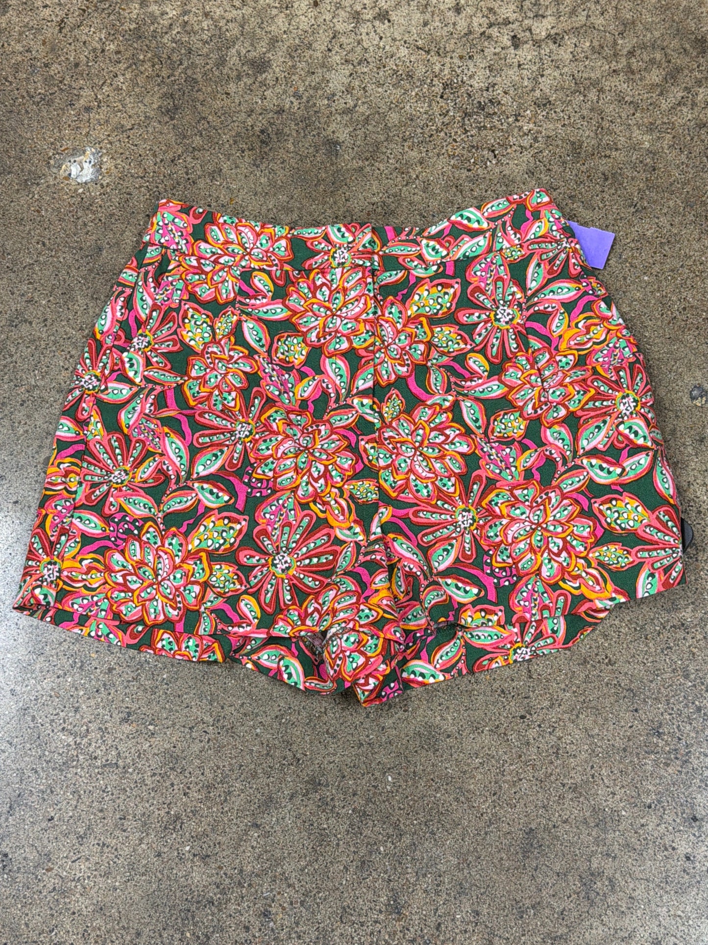 Shorts By J. Crew In Green & Pink, Size:6