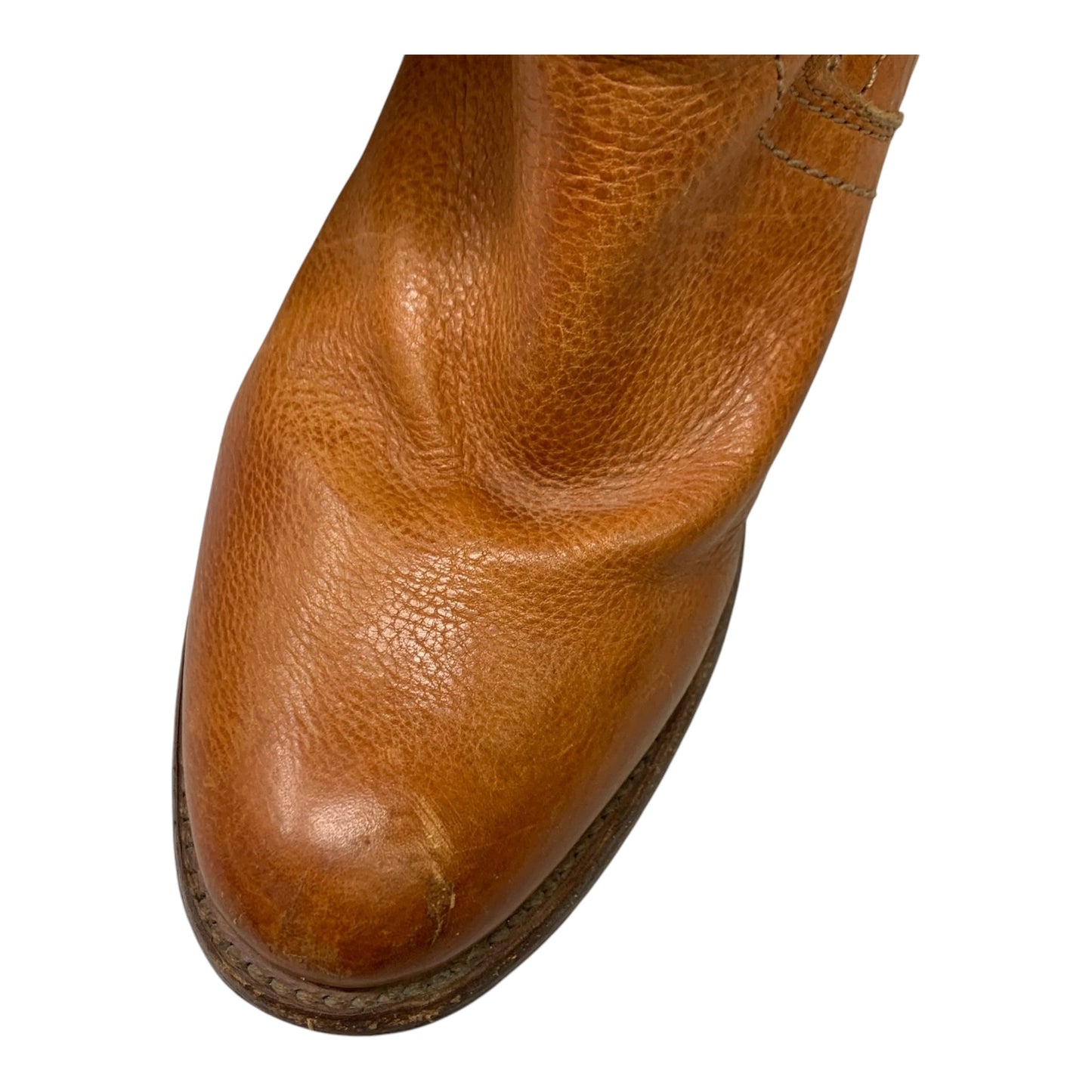 Boots Designer By Frye In Orange, Size: 7.5