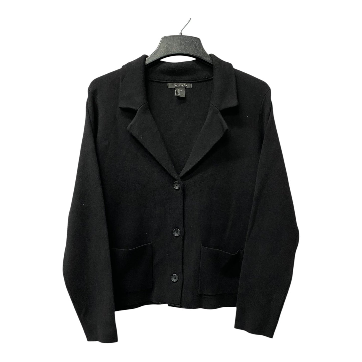 Blazer By Tahari In Black, Size:L