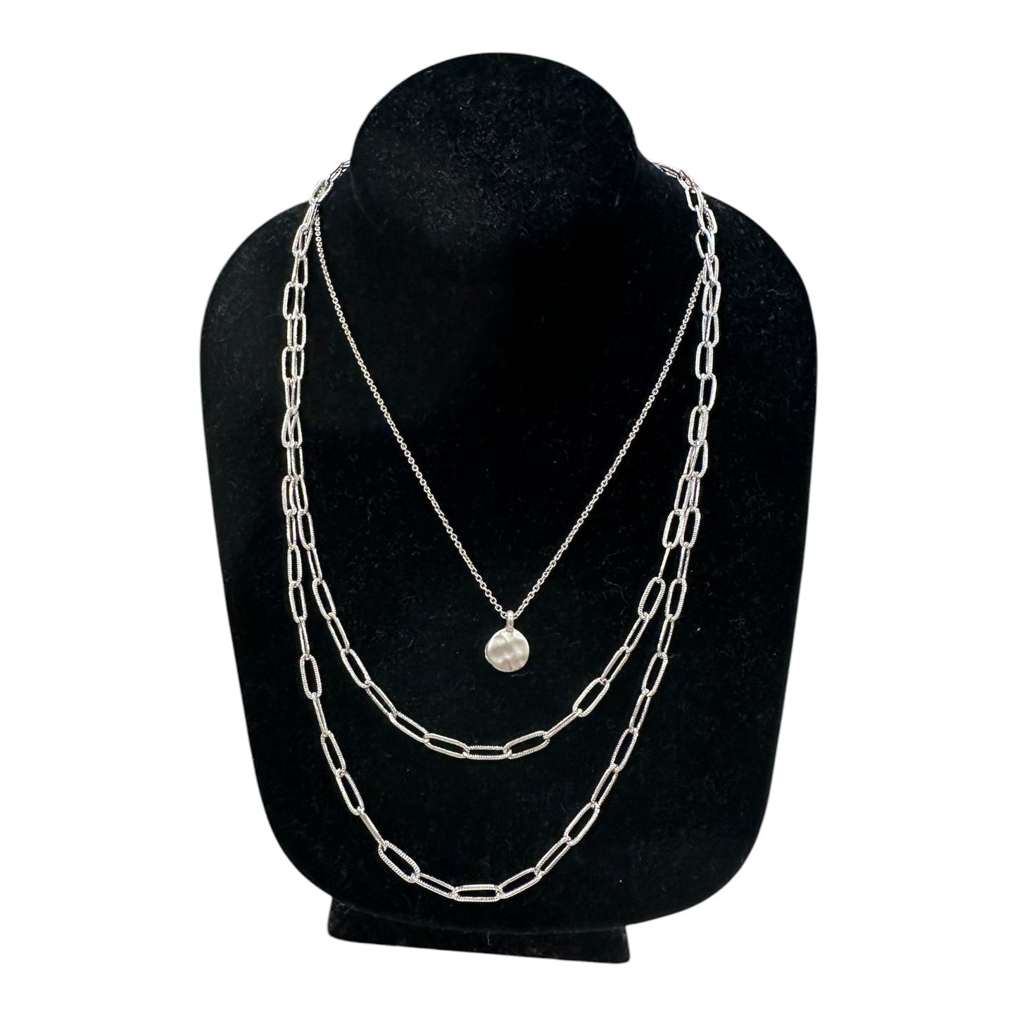 Necklace Layered By Francesca’S In Silver