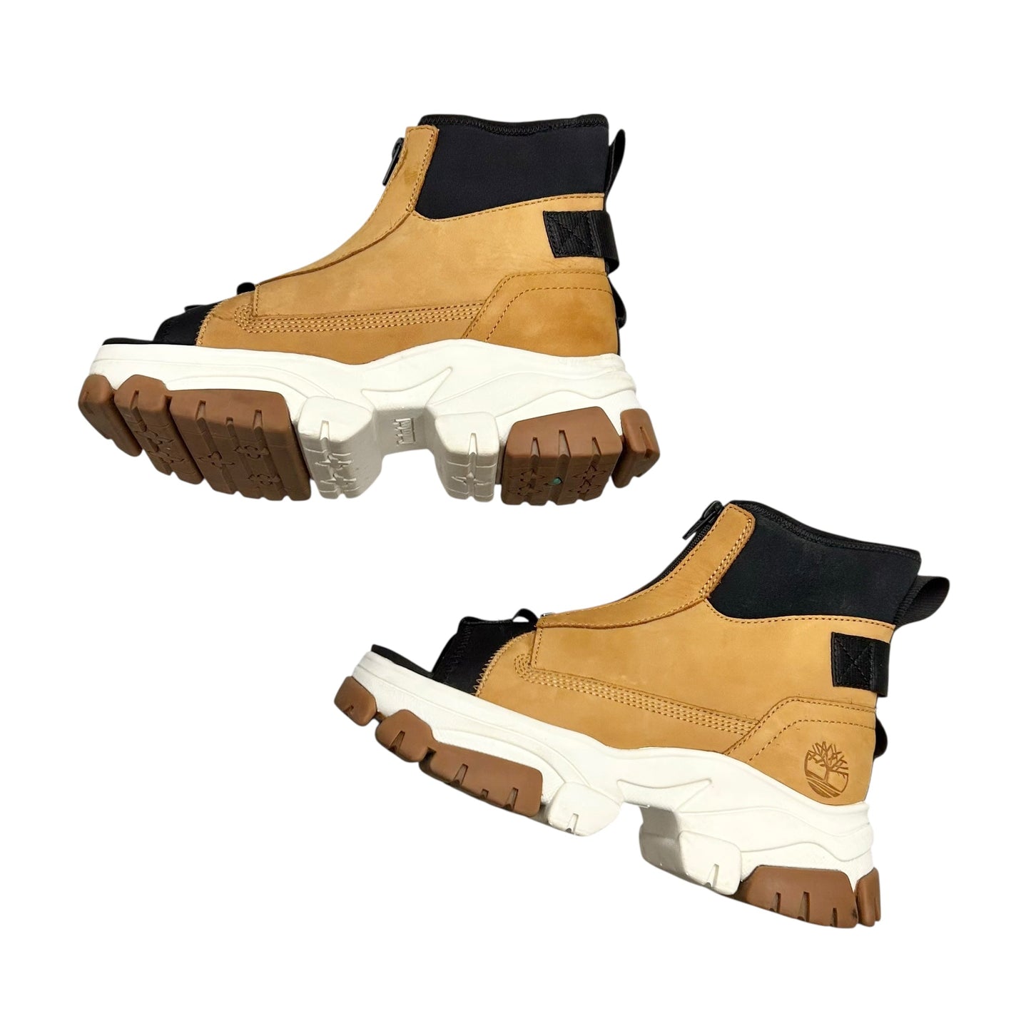 BOOTS ANKLE HEELS by TIMBERLAND In BROWN, Size: 7