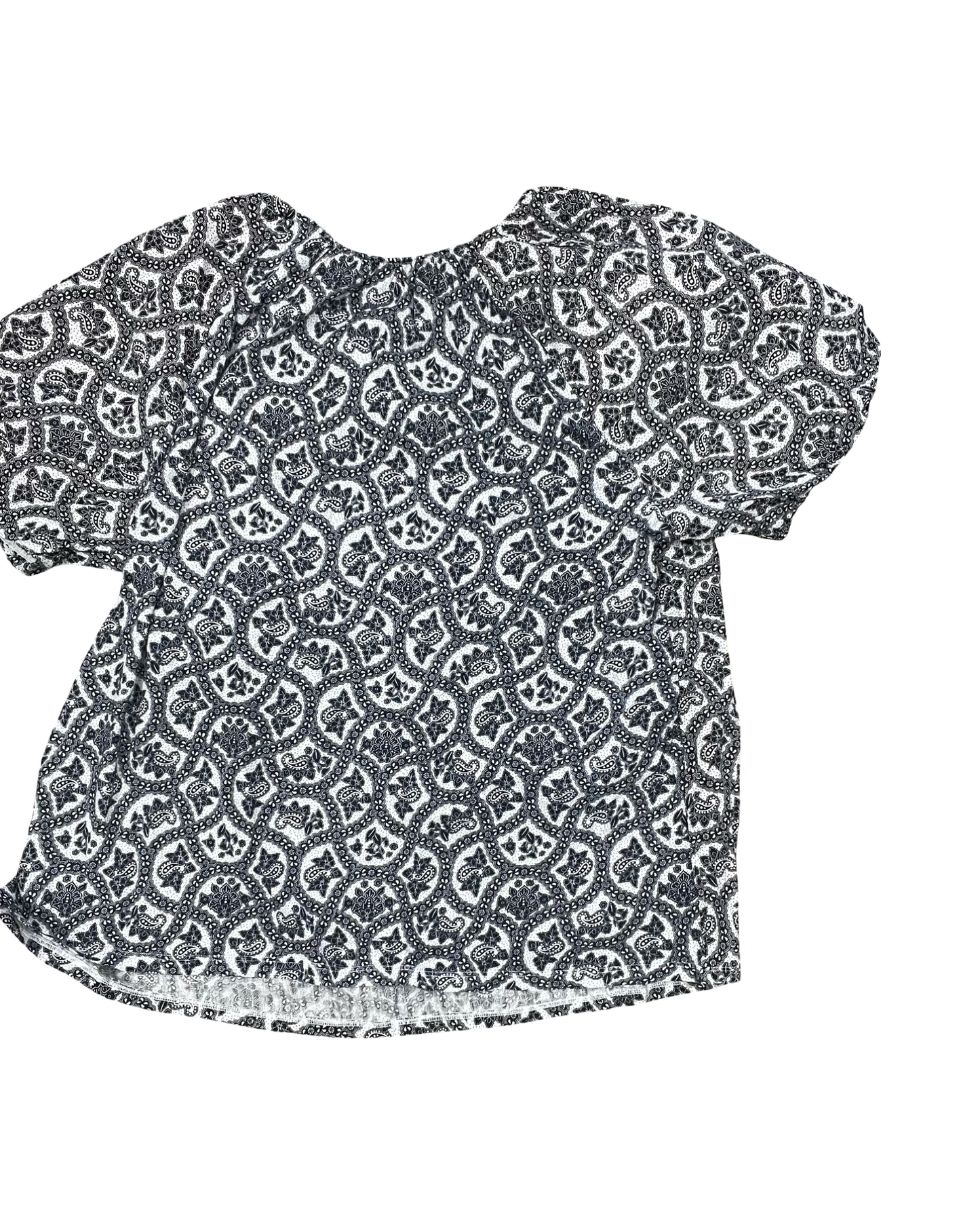 Top Ss By Lane Bryant In Blue & White, Size:3X