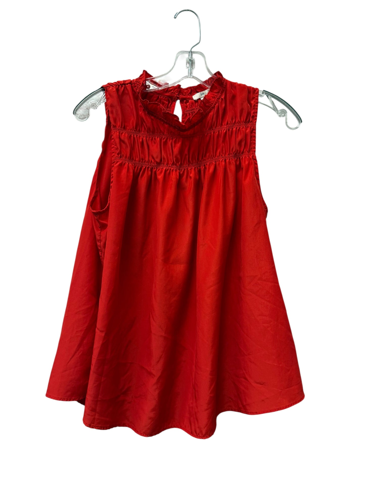 Top Sleeveless By Joie In Red, Size:M