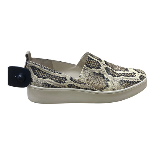 Shoes Flats By Vince In Animal Print, Size:8.5